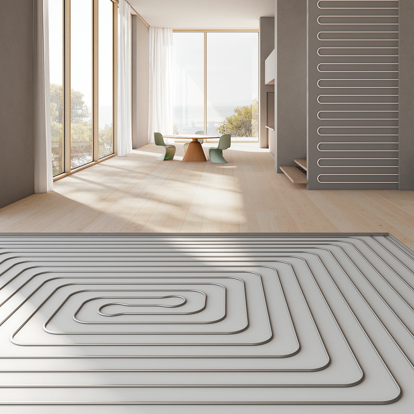 Flächenheizung und -kühlung von KERMI. x-net.  Heizen und Kühlen – maßgeschneidert für jede Anwendung.