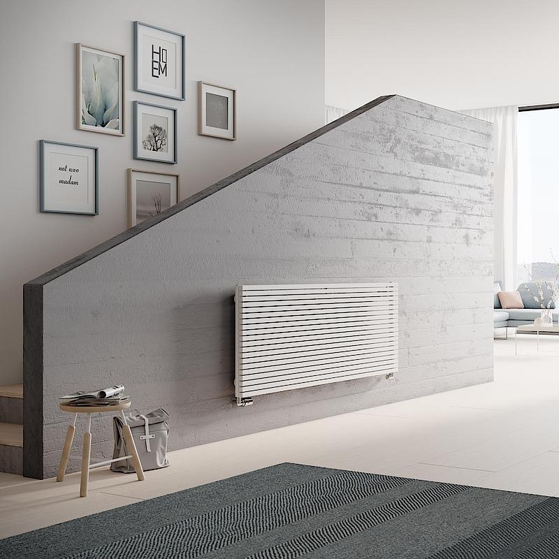 Kermi Decor-Arte Pure design and bathroom radiators – clear design. Horizontal or vertical versions available.