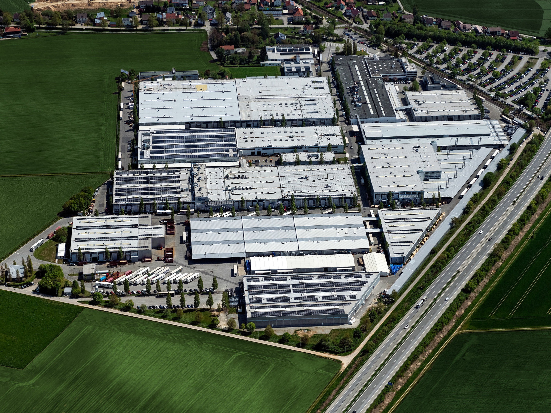 Luftaugnahme KERMI Werk