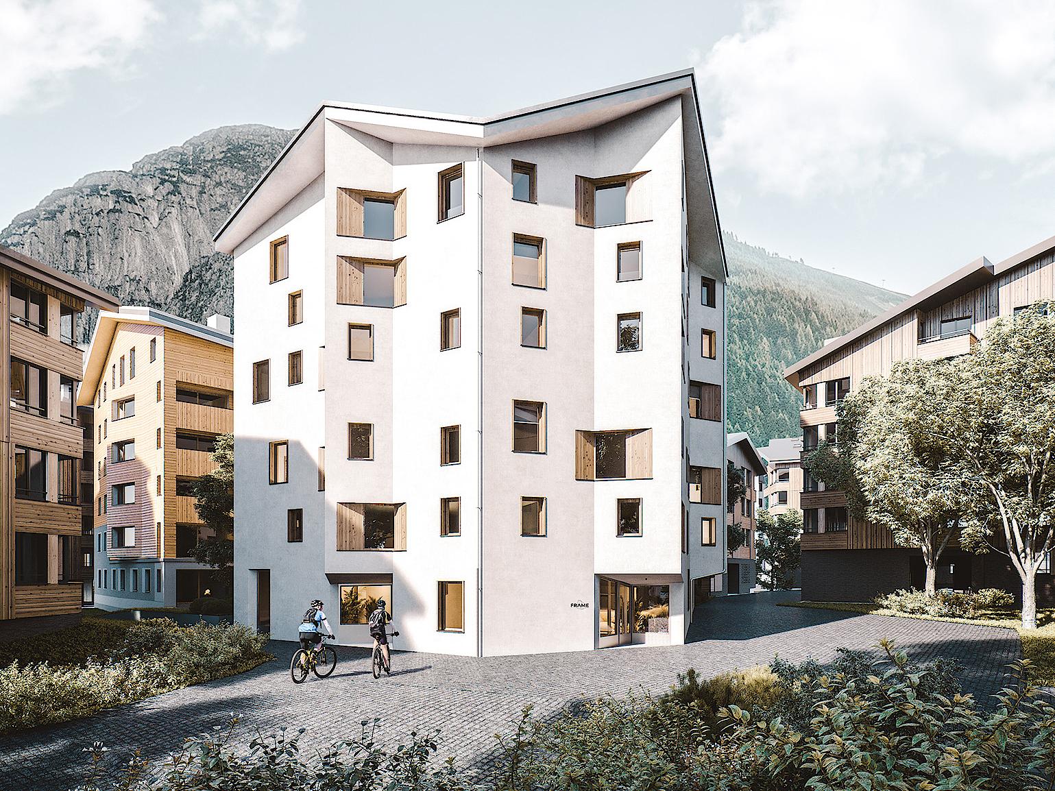 Kermi reference property apartment building Frame Andermatt, Switzerland 