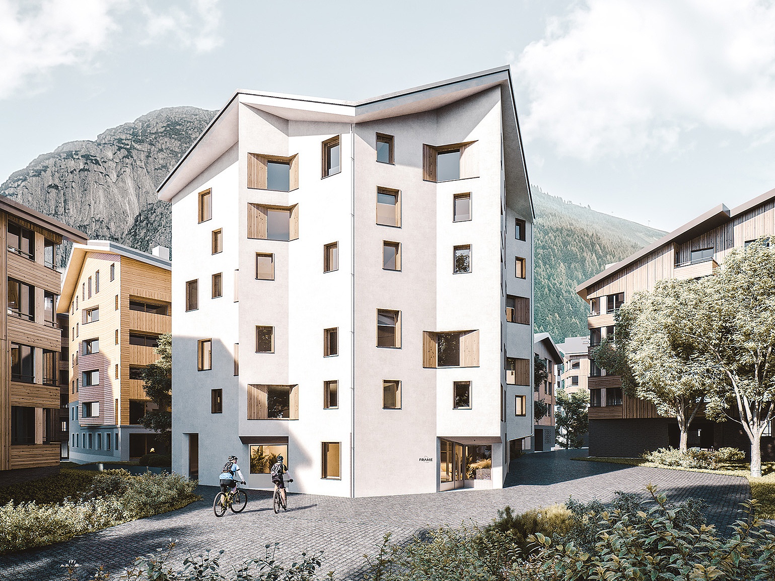 Projet de référence Kermi Immeuble résidentiel Frame Andermatt, Suisse 