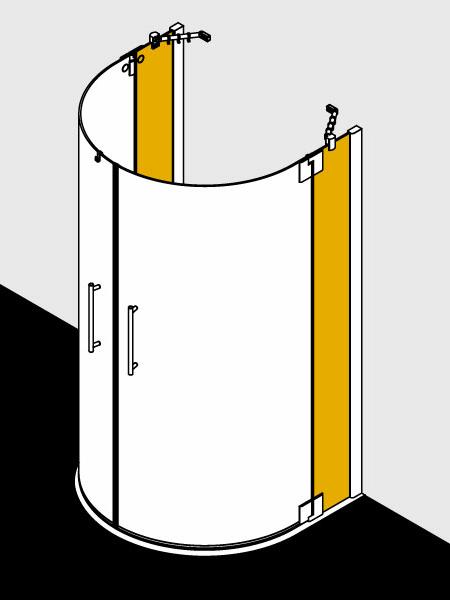 Verre miroir Kermi par KermiEXTRA