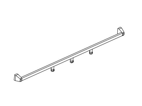 Handtuchhalter I2 1250 mm Kermi Handtuchhalter I2 1250 mm