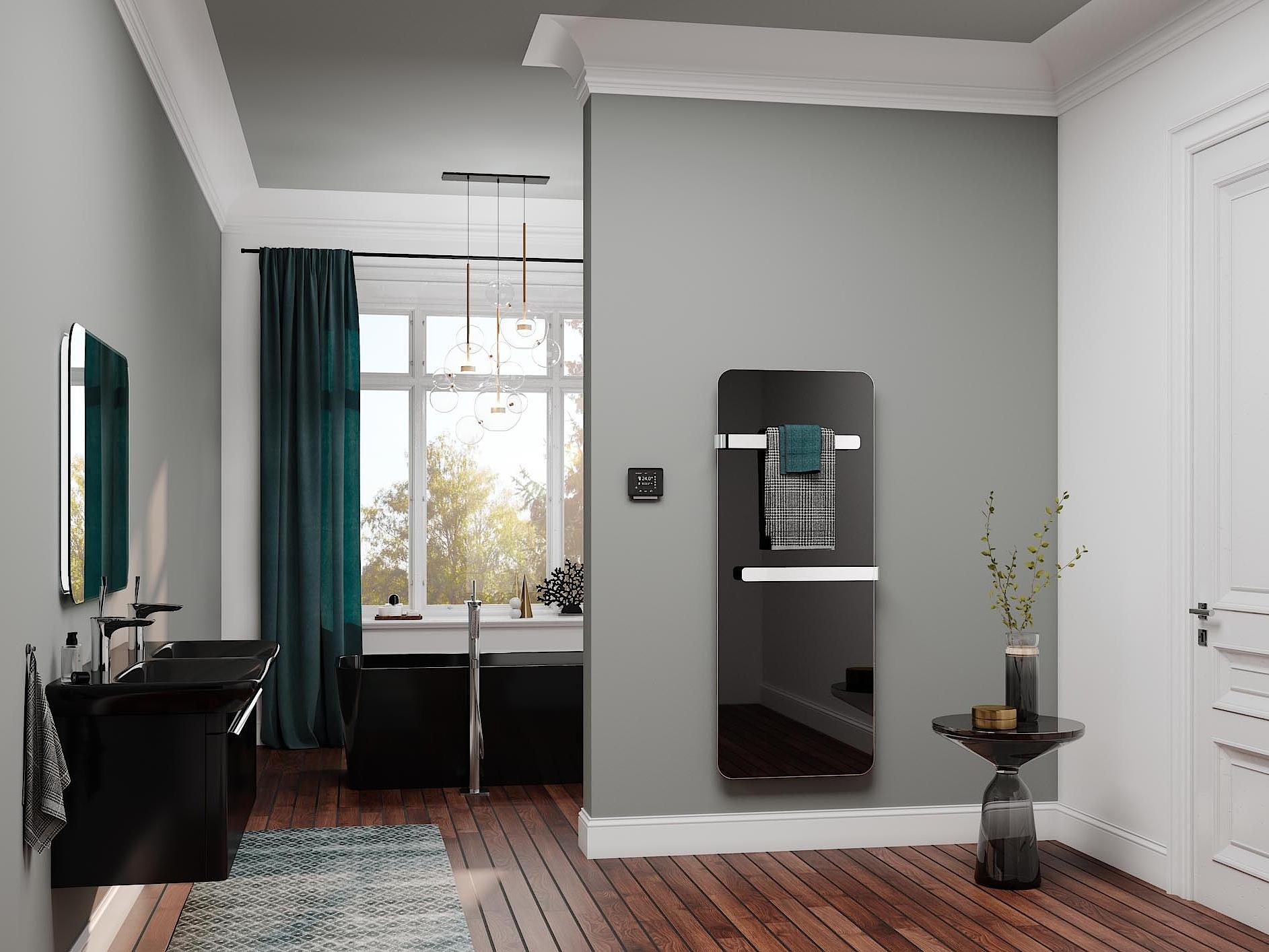Kermi Elveo designer and bathroom radiators – state-of-the-art design. Heat via infrared.