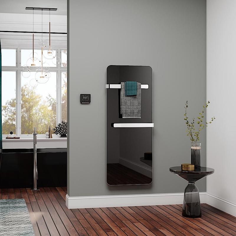 Kermi Elveo designer and bathroom radiators – state-of-the-art design. Heat via infrared.