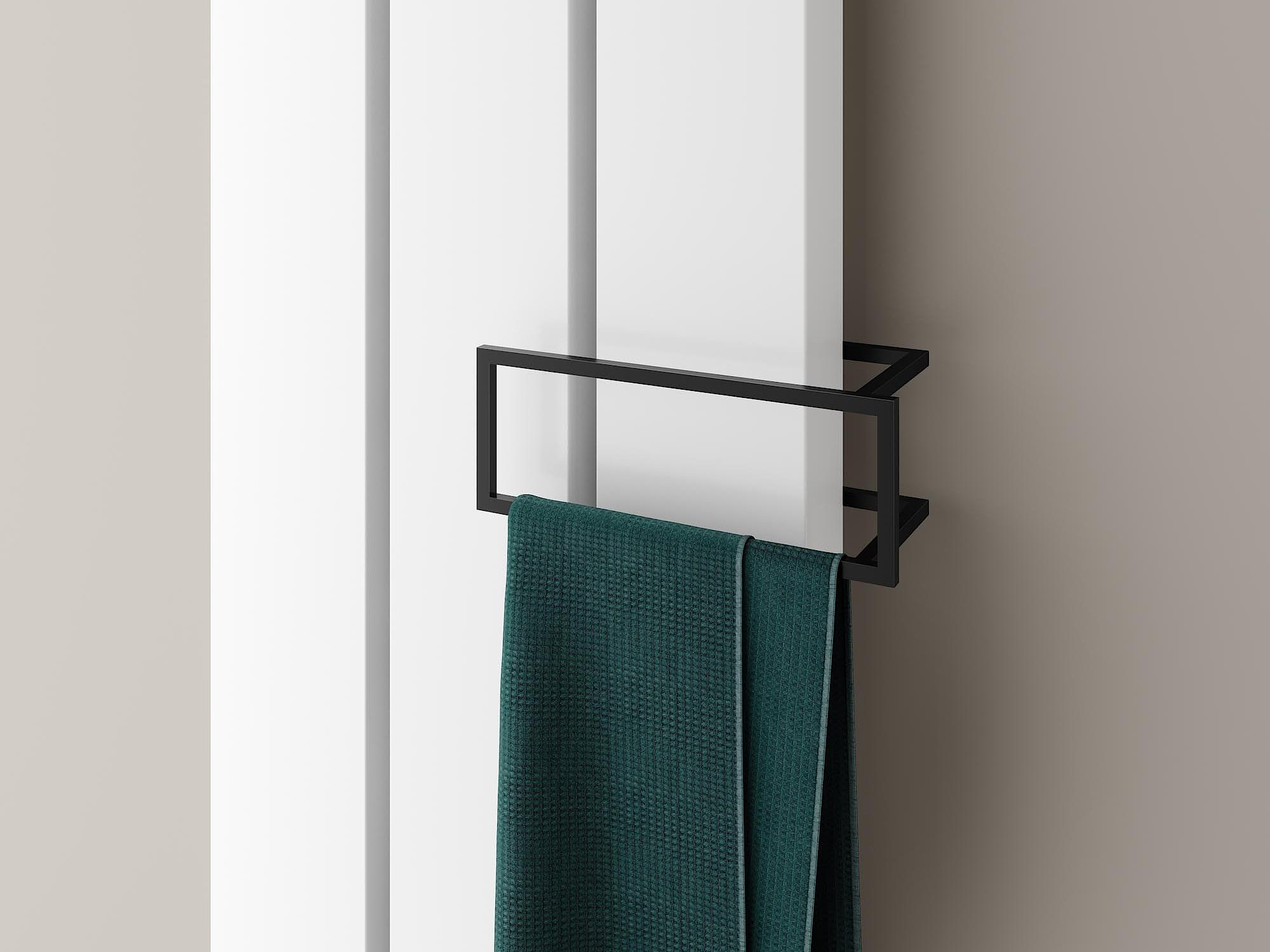 Rectangular rail for Kermi Decor-Arte Plan design and bathroom radiators.
