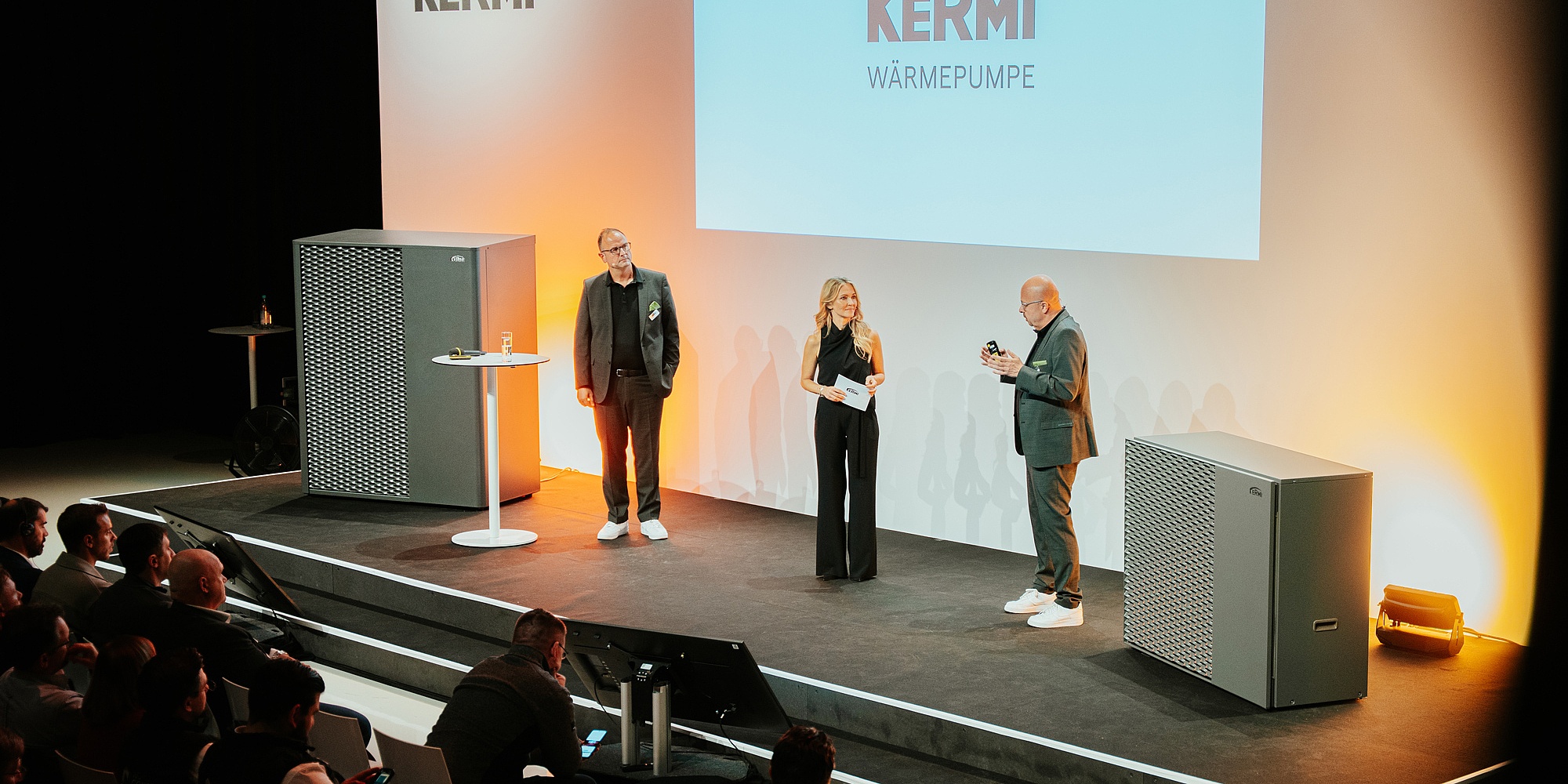 Präsentation neuer Wärmepumpengeneration von KERMI