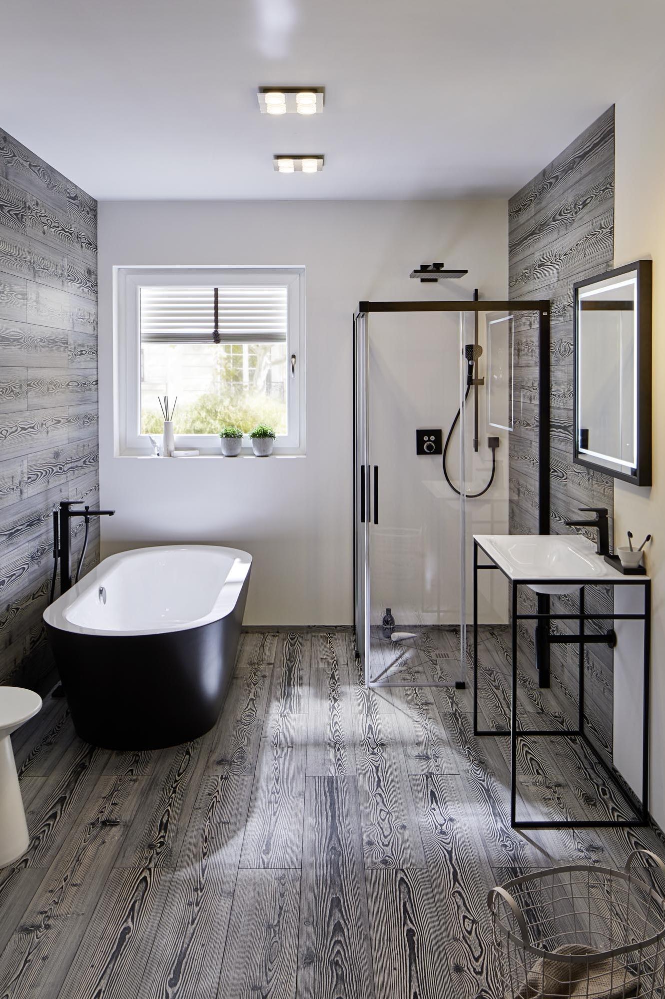 Kermi Inspiration bathroom with NICA, POINT, and CREDO-PLUS