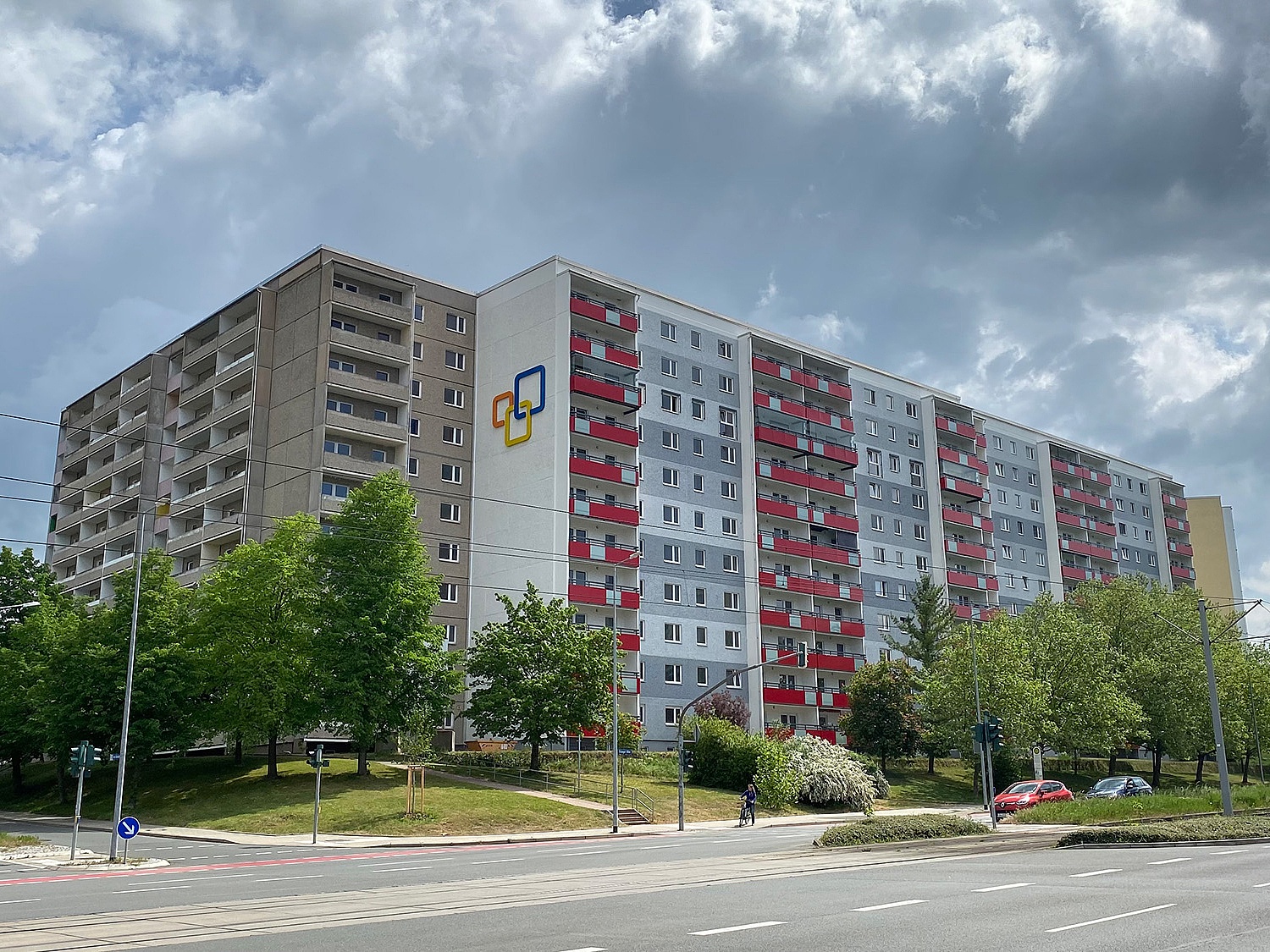 Smartes Quartier Jena-Lobeda Kermi Duschdesign Referenzobjekt Smartes Quartier Jena-Lobeda