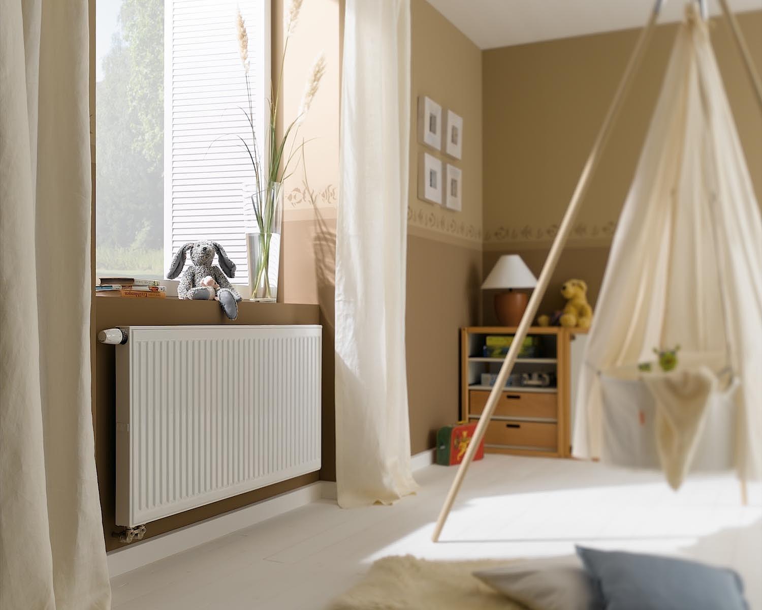 Kermi therm-x2 Profil-V valve radiators Kermi therm-x2 Profil-V valve radiators with preset valve.
