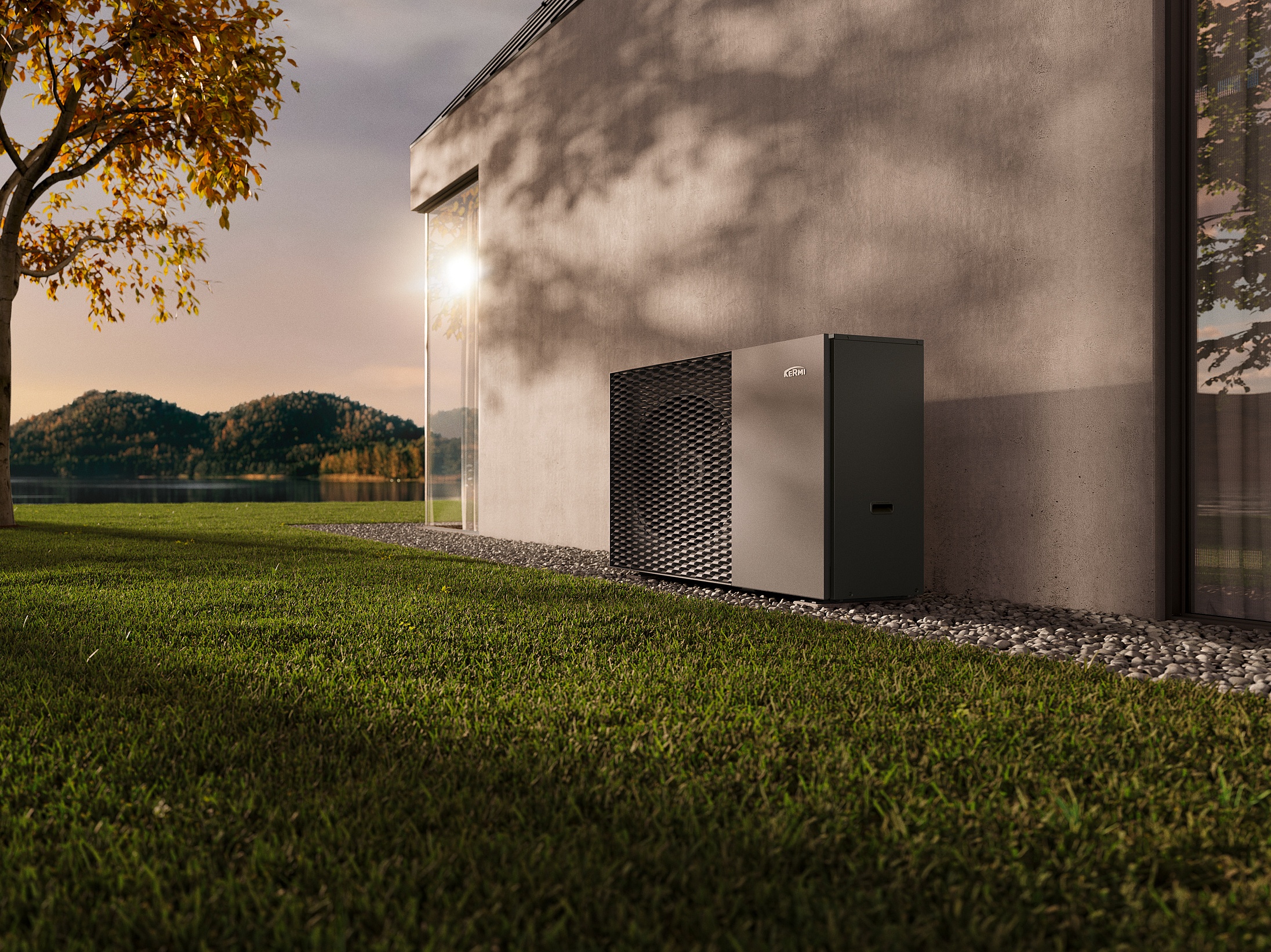 Effiziente und zukunftsorientierte KERMI Wärmepumpe - x-change dynamic eco