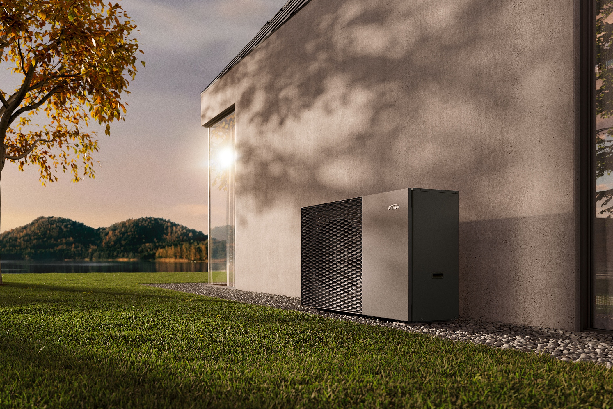 Effiziente und zukunftsorientierte KERMI Wärmepumpe - x-change dynamic eco