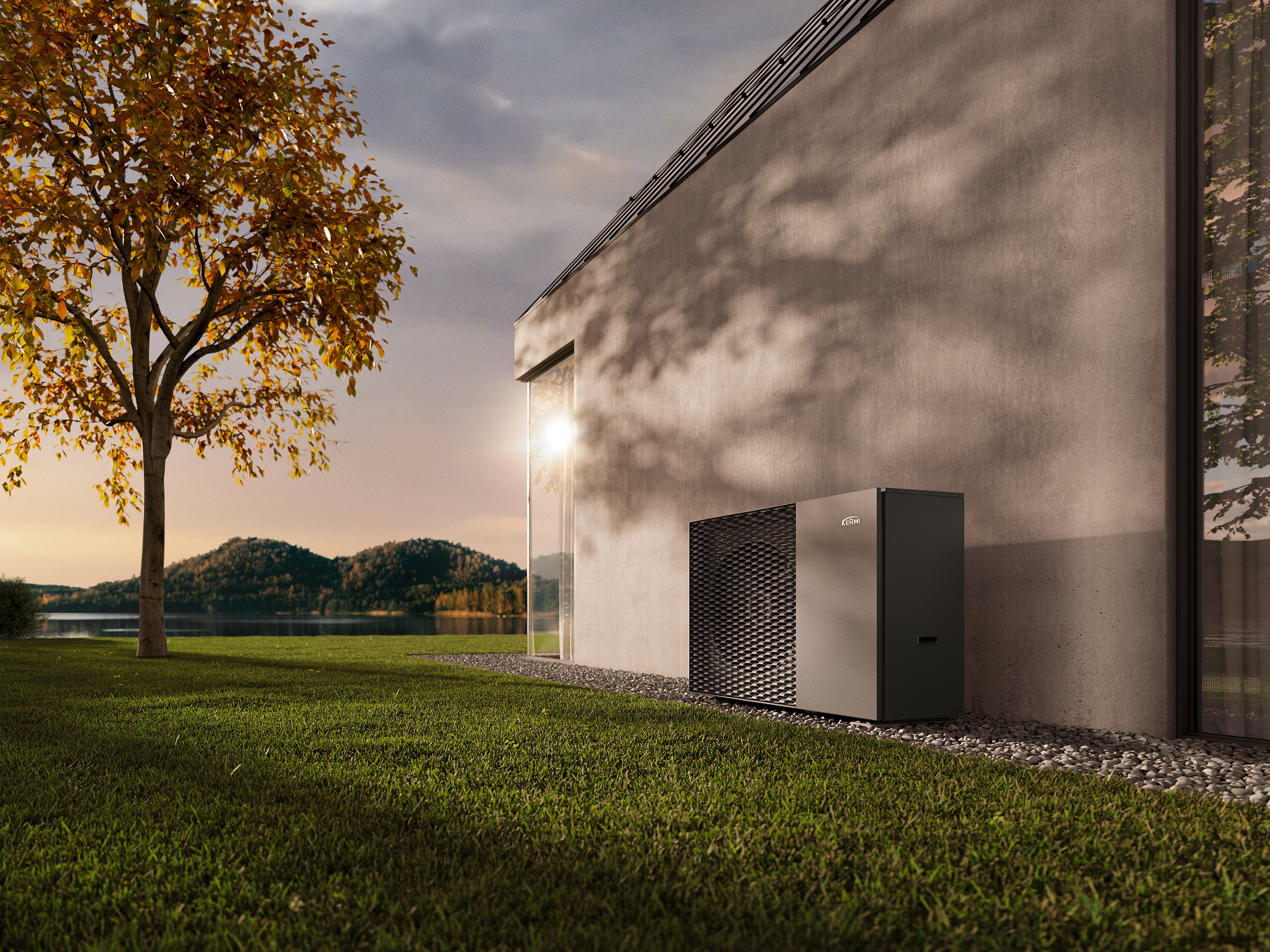 Effiziente und zukunftsorientierte KERMI Wärmepumpe - x-change dynamic eco