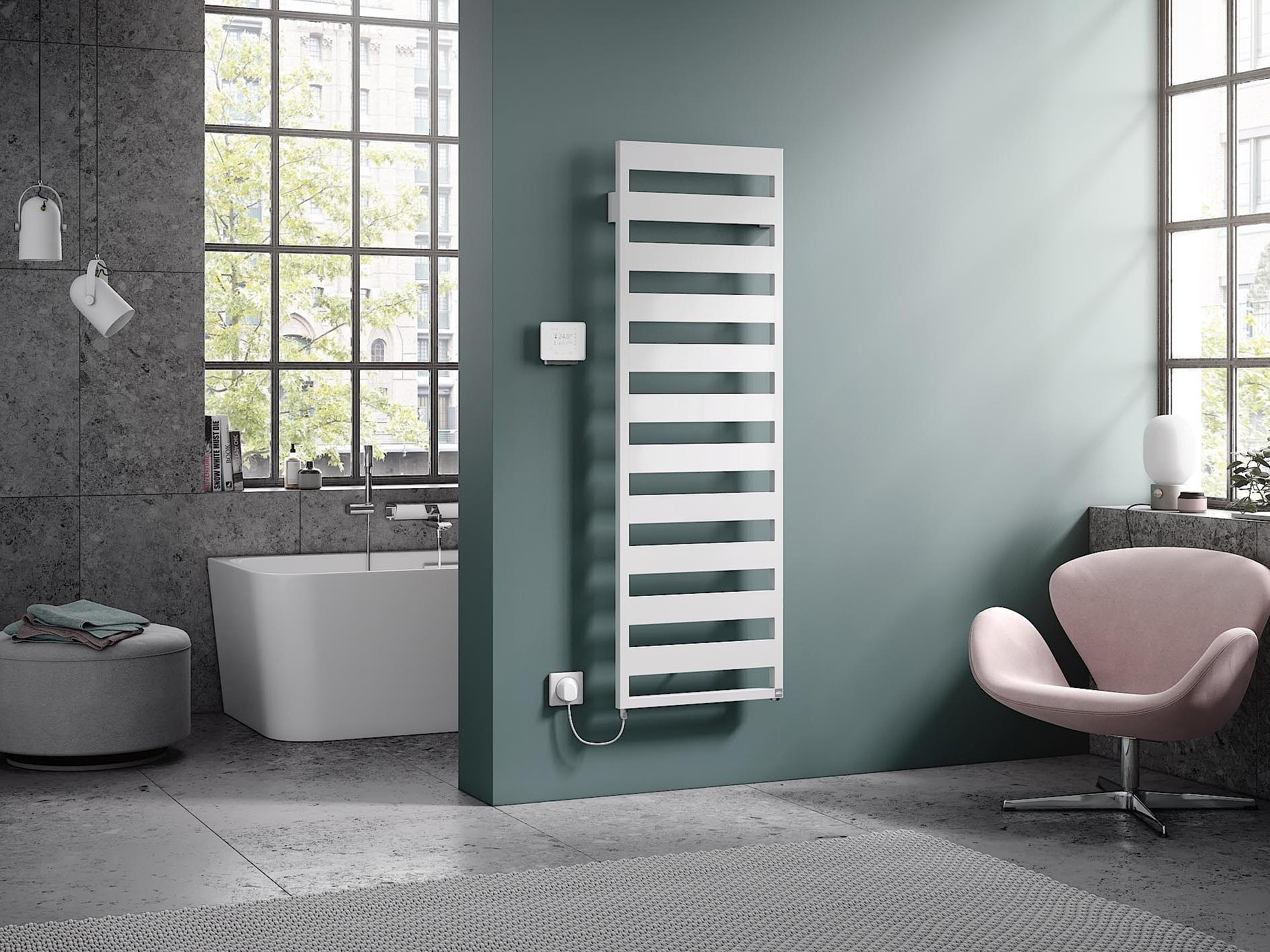 Kermi Casteo electric radiators – for all-electric operation.