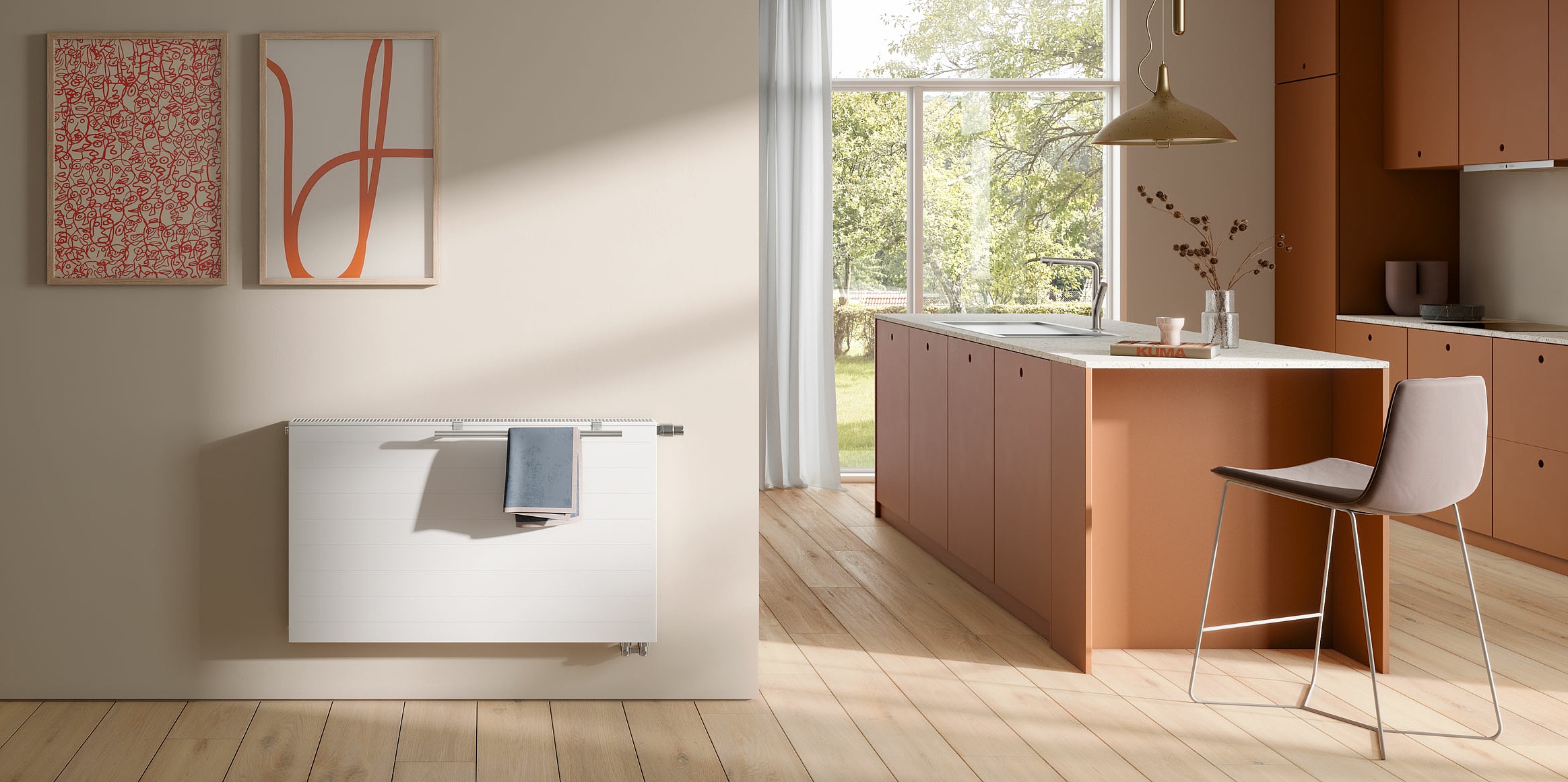 KERMI therm-x2 Line Flachheizkörper KERMI therm-x2 Line - Stylischer Flachheizkörper mit feinprofilierter Front.