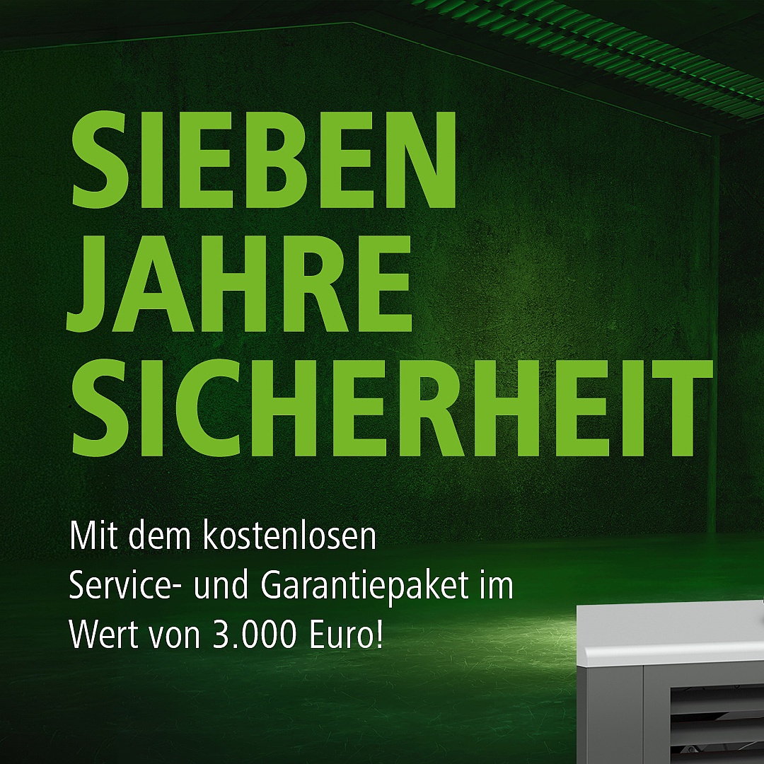 Garantiepaket für KERMI Wärmepumpen