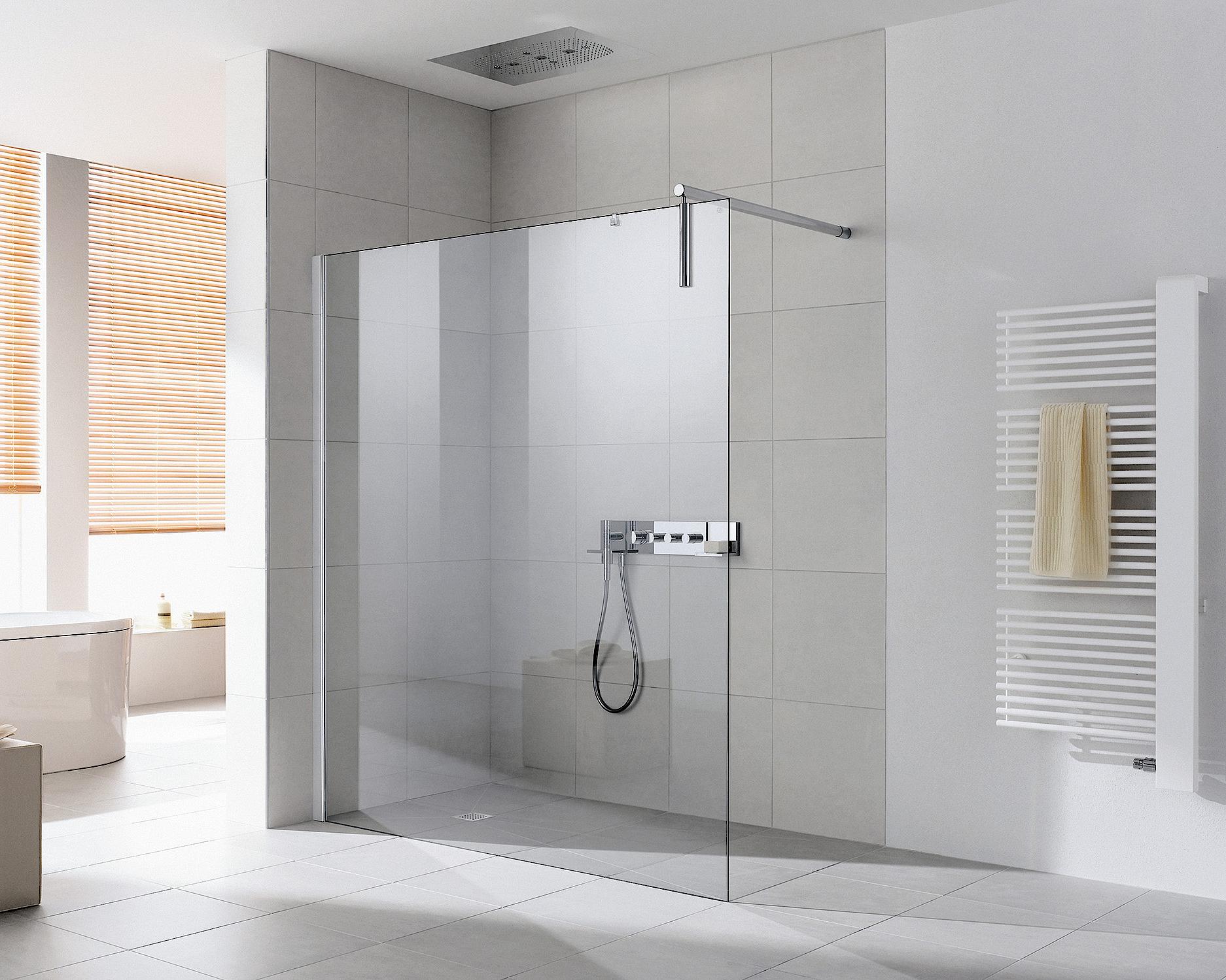 WALK-IN XS Wall, wall stabilizer Kermi Walk-In shower enclosure, WALK-IN XS Wall, wall stabilizer