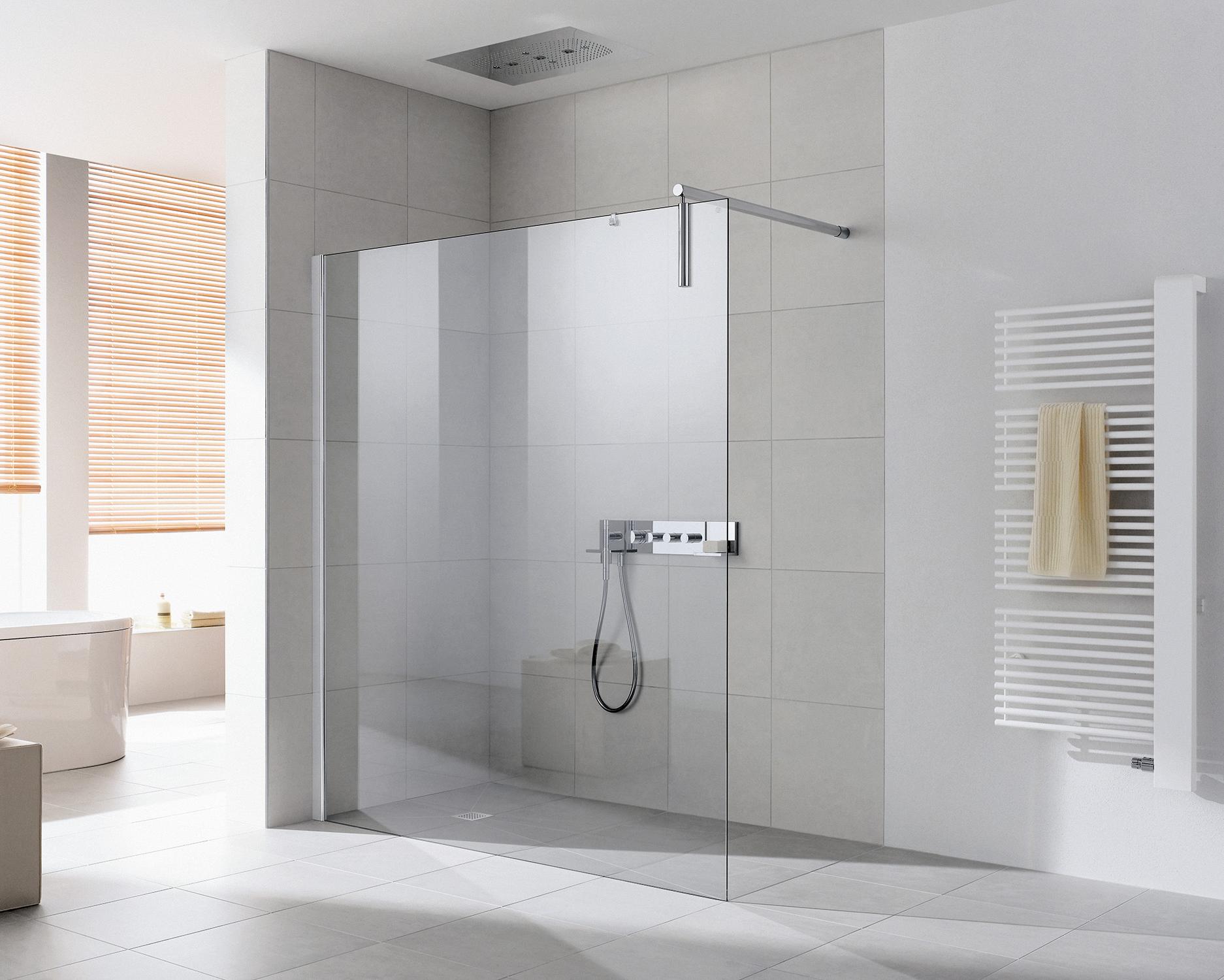 WALK-IN XS Wall Stabilisierung Wand Kermi Walk-In-Duschkabine WALK-IN XS Wall Stabilisierung Wand