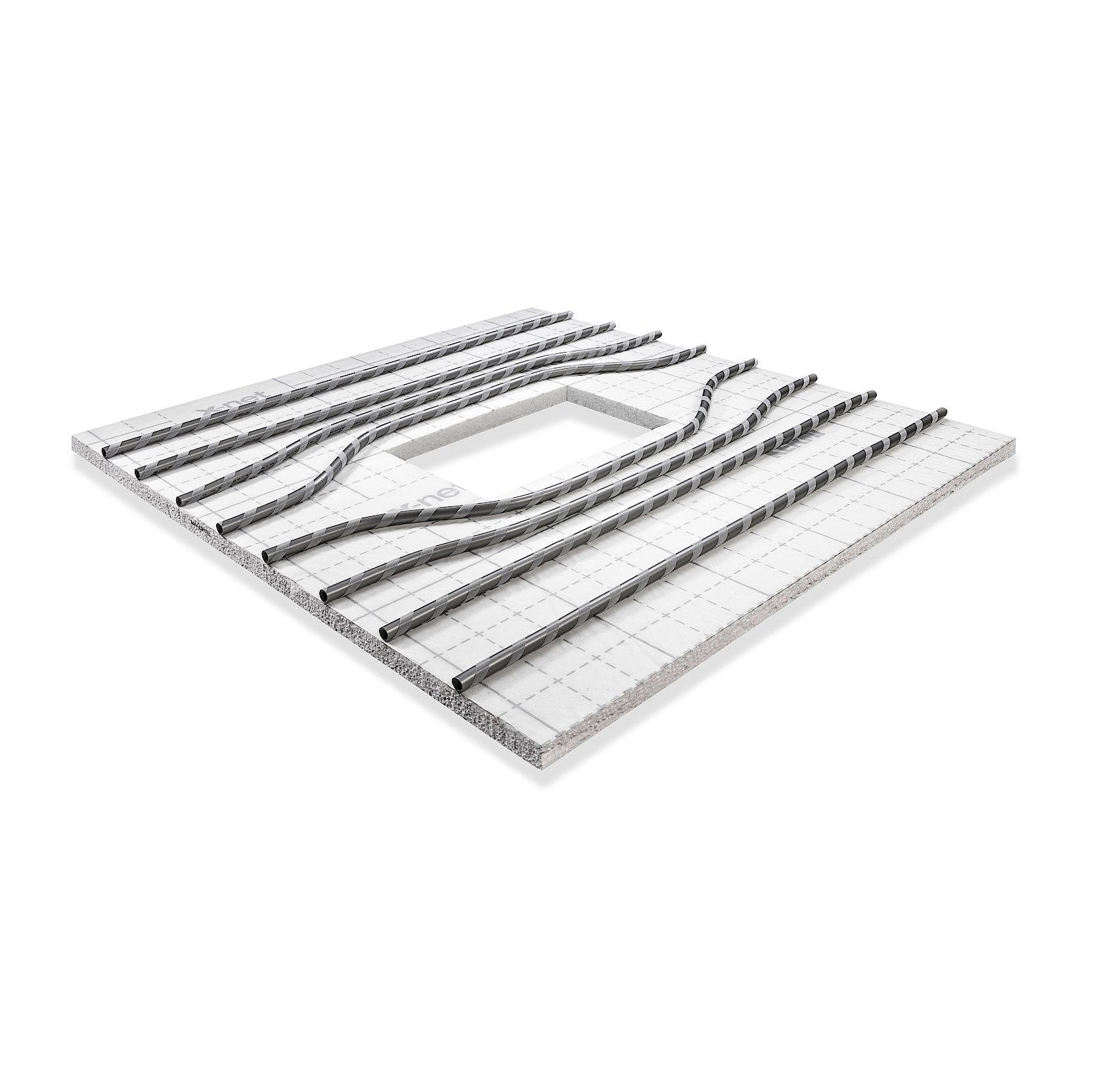 x-net C17 hook-and-loop system underfloor heating – the tool-free installation system.