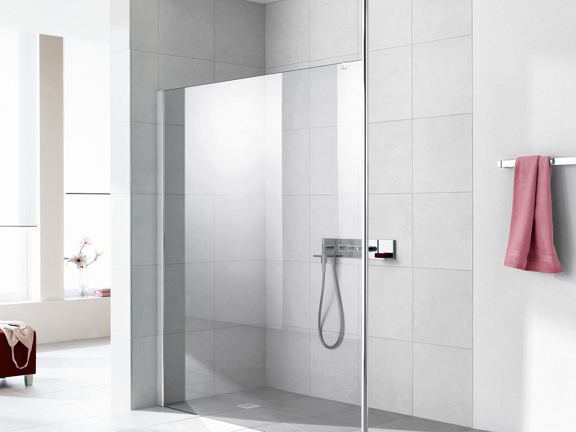 Kermi Walk-In-Duschkabine WALK-IN XS Wall Stabilisierung Decke