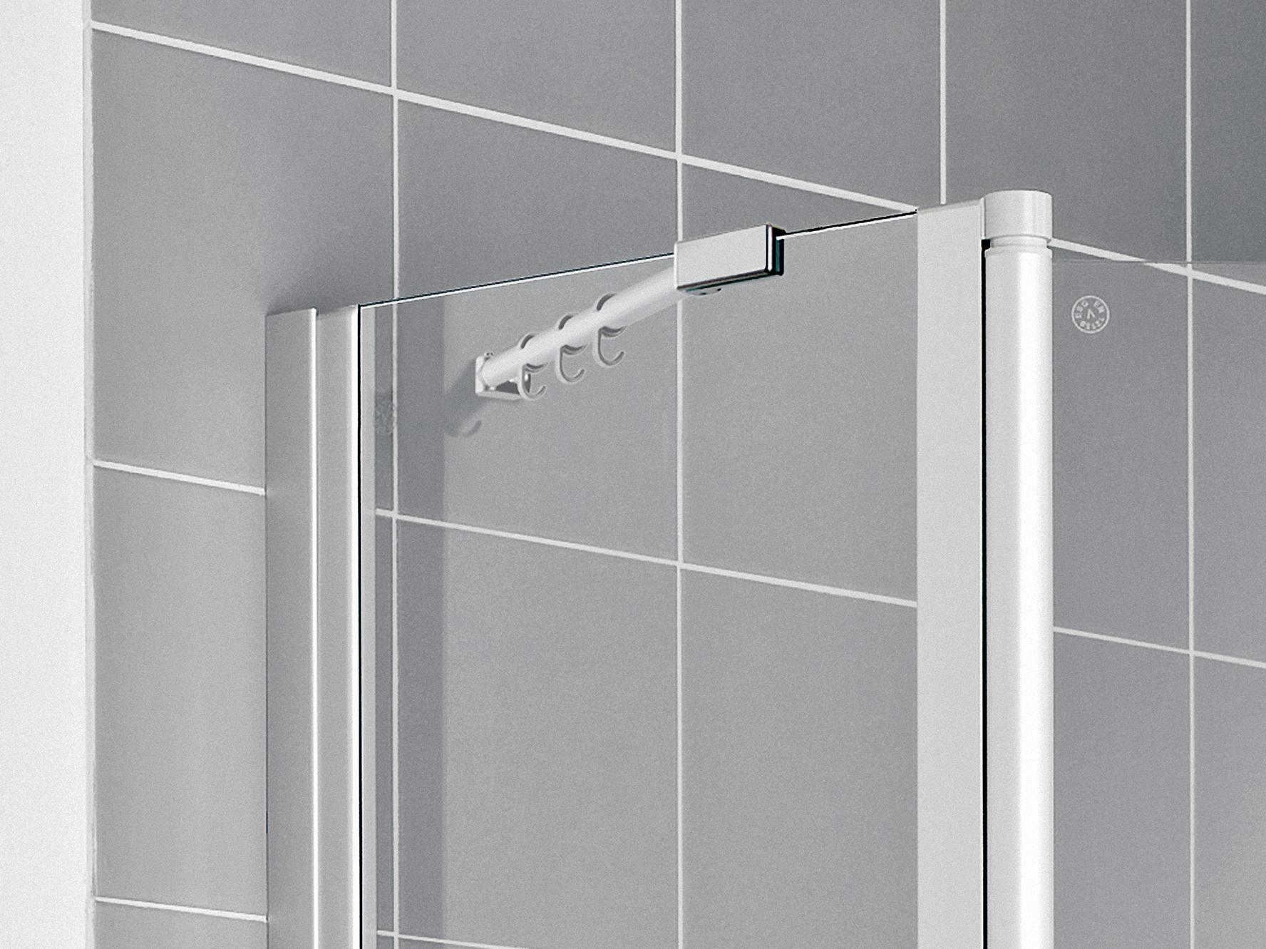 Kermi profile shower enclosure, IBIZA 2000 stabilizer 