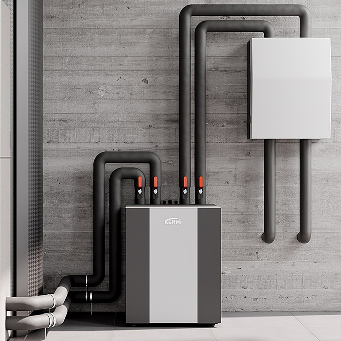 Wärmepumpe x-change dynamic water pro von KERMI