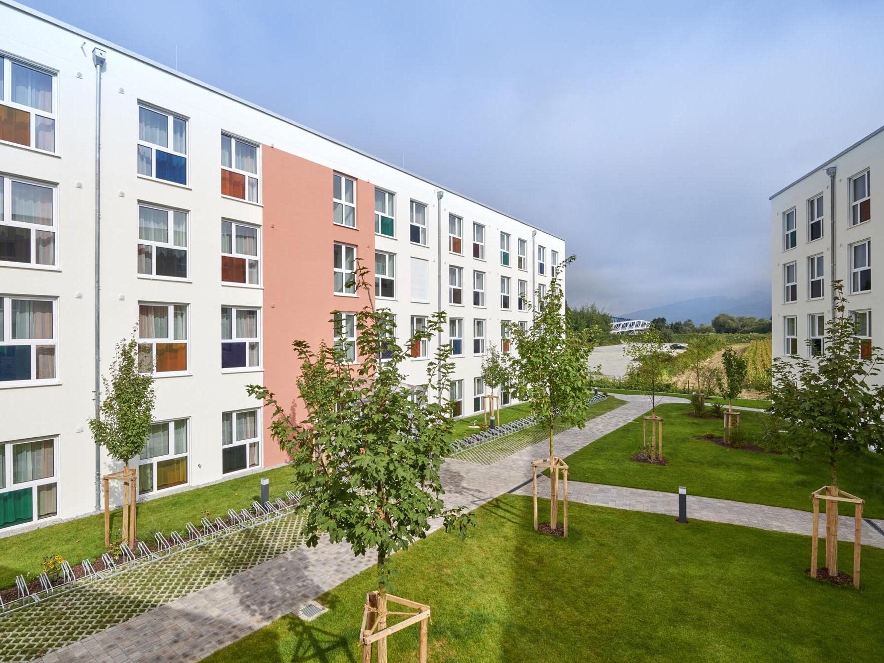 Kermi Duschdesign Referenzobjekt Studentenapartments, Deggendorf