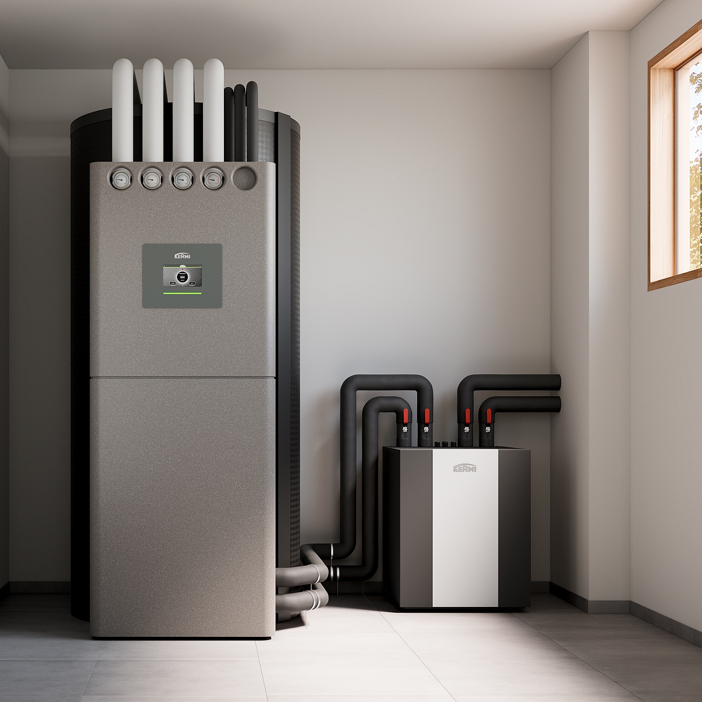 KERMI x-change terra pro Wärmepumpe
