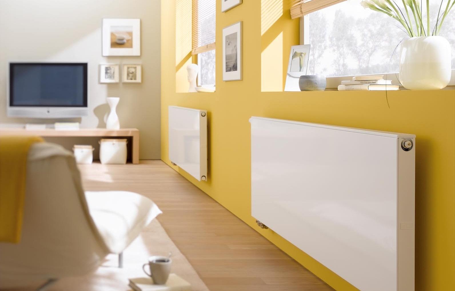 Kermi therm-x2 Plan steel panel radiators – powerful with a smooth design.