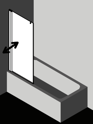 PEGA PEDFL Kermi shower enclosure PEGA PEDFL