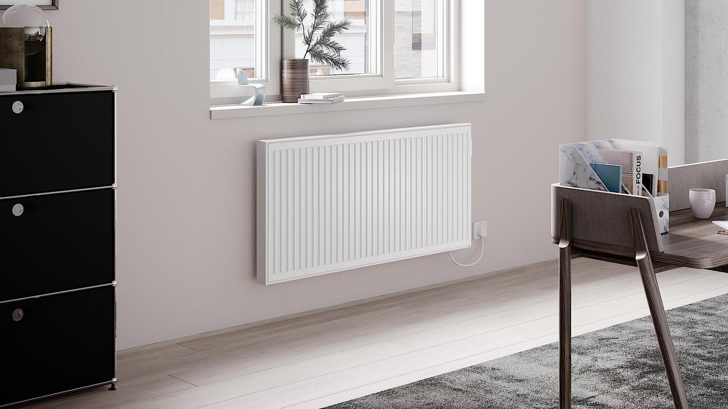 Kermi x-therm +e Profil horizontal Elektro-Flachheizkörper Kermi x-therm +e Profil horizontal Elektro-Flachheizkörper mit profilierter Oberflächen-Optik.