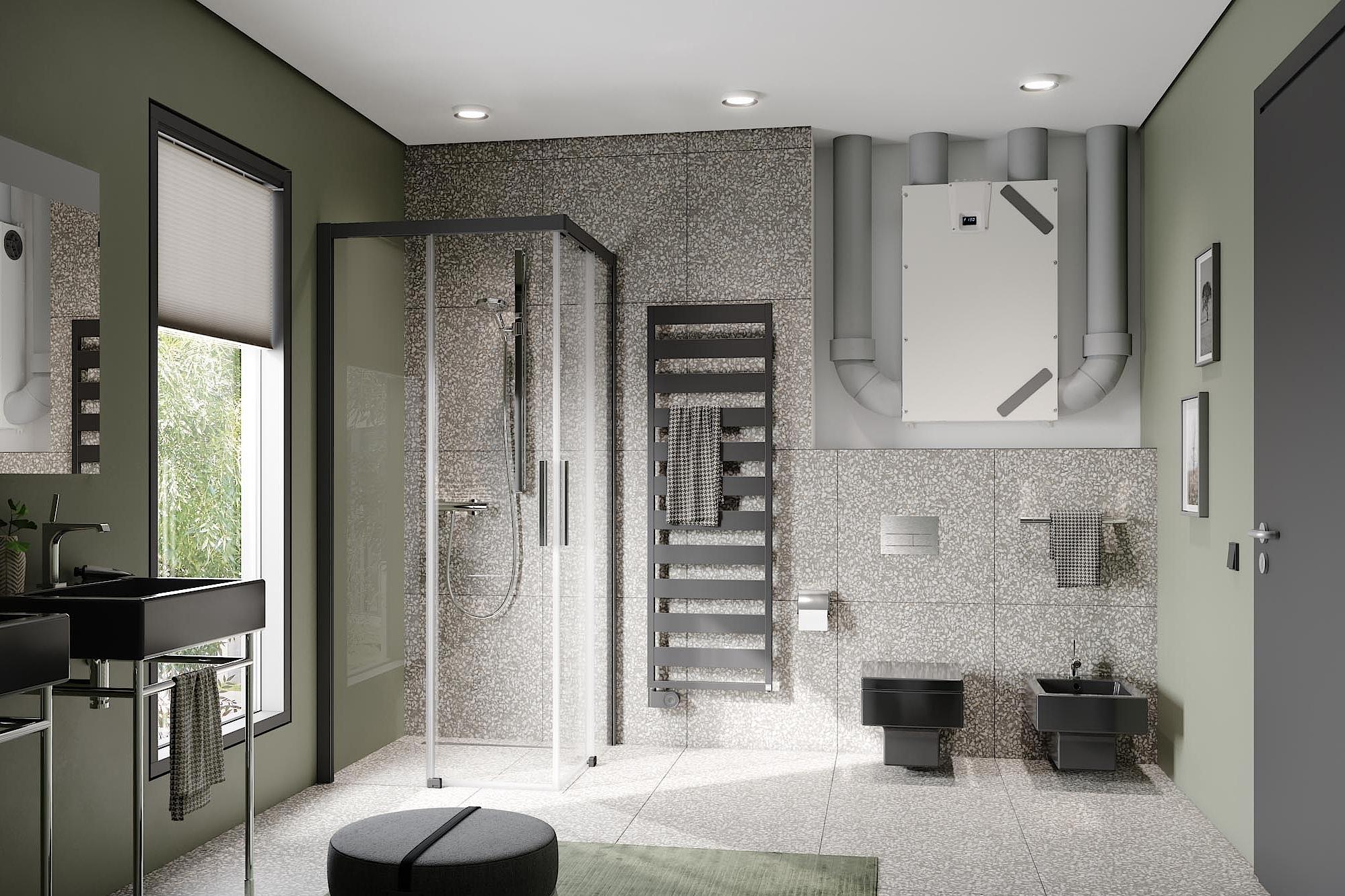 x-well Zentrale Wohnraumlüftung F-Serie x-well Zentrale Wohnraumlüftung F-Serie mit Wärmerückgewinnung.