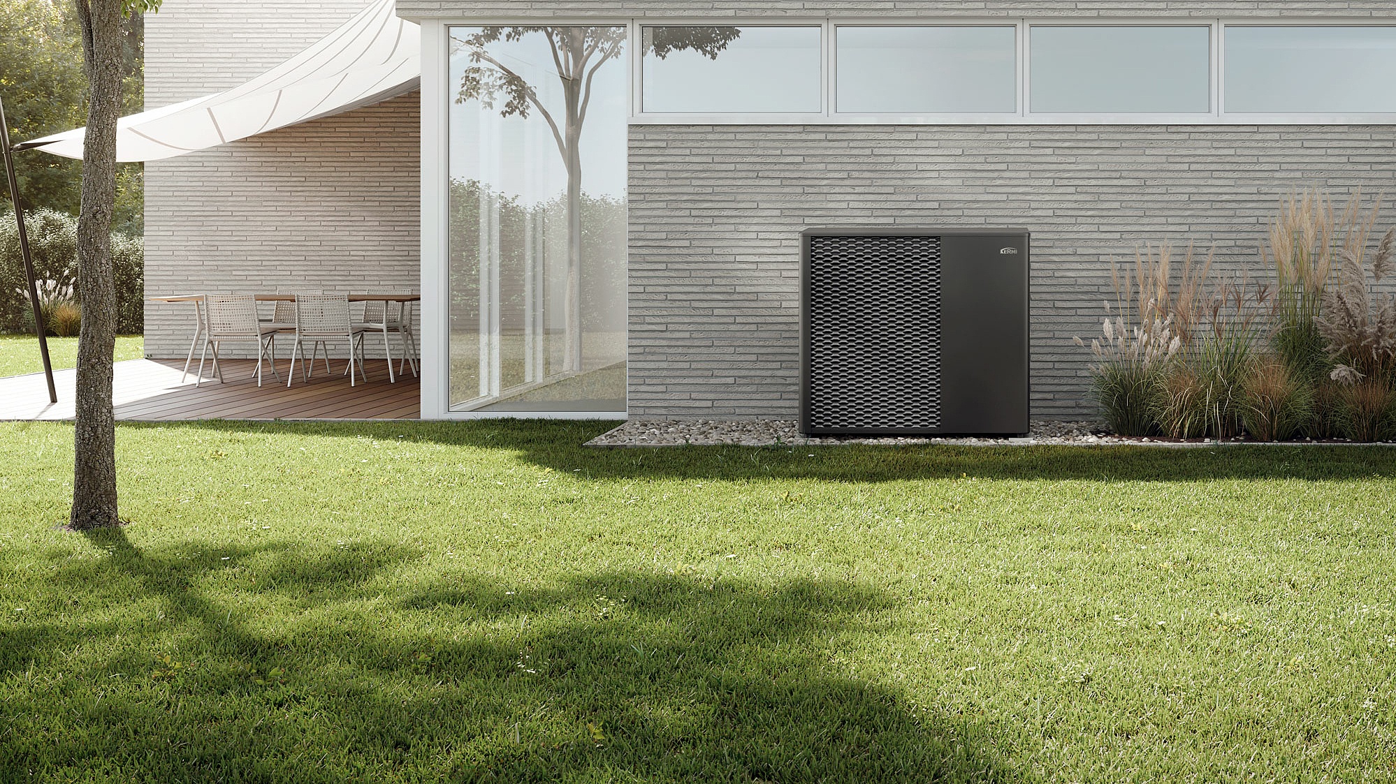 x-change dynamic pro L air/water heat pump – extremely high efficiency, extremely low sound emissions, and state-of-the-art control technology