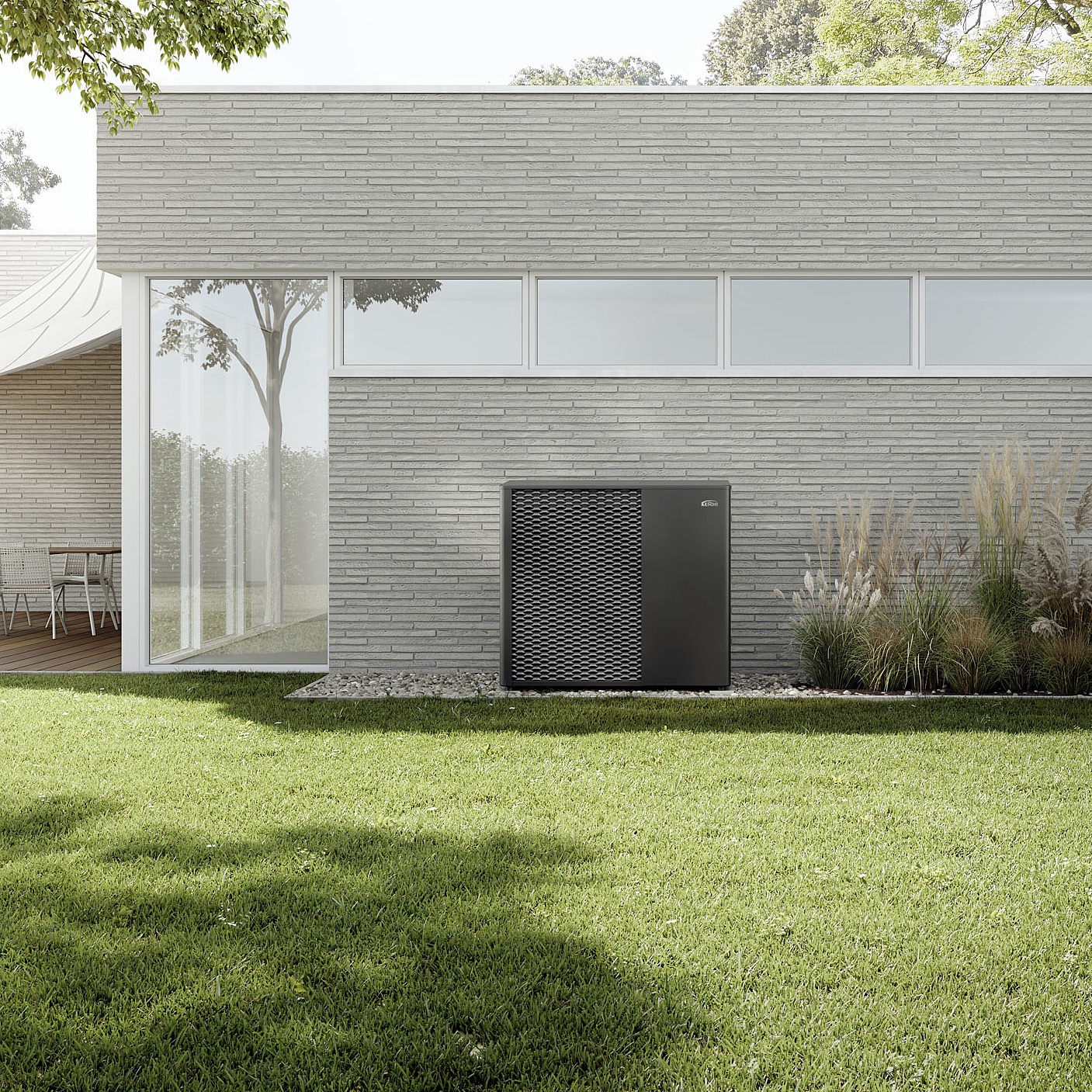 x-change dynamic pro L air/water heat pump – extremely high efficiency, extremely low sound emissions, and state-of-the-art control technology