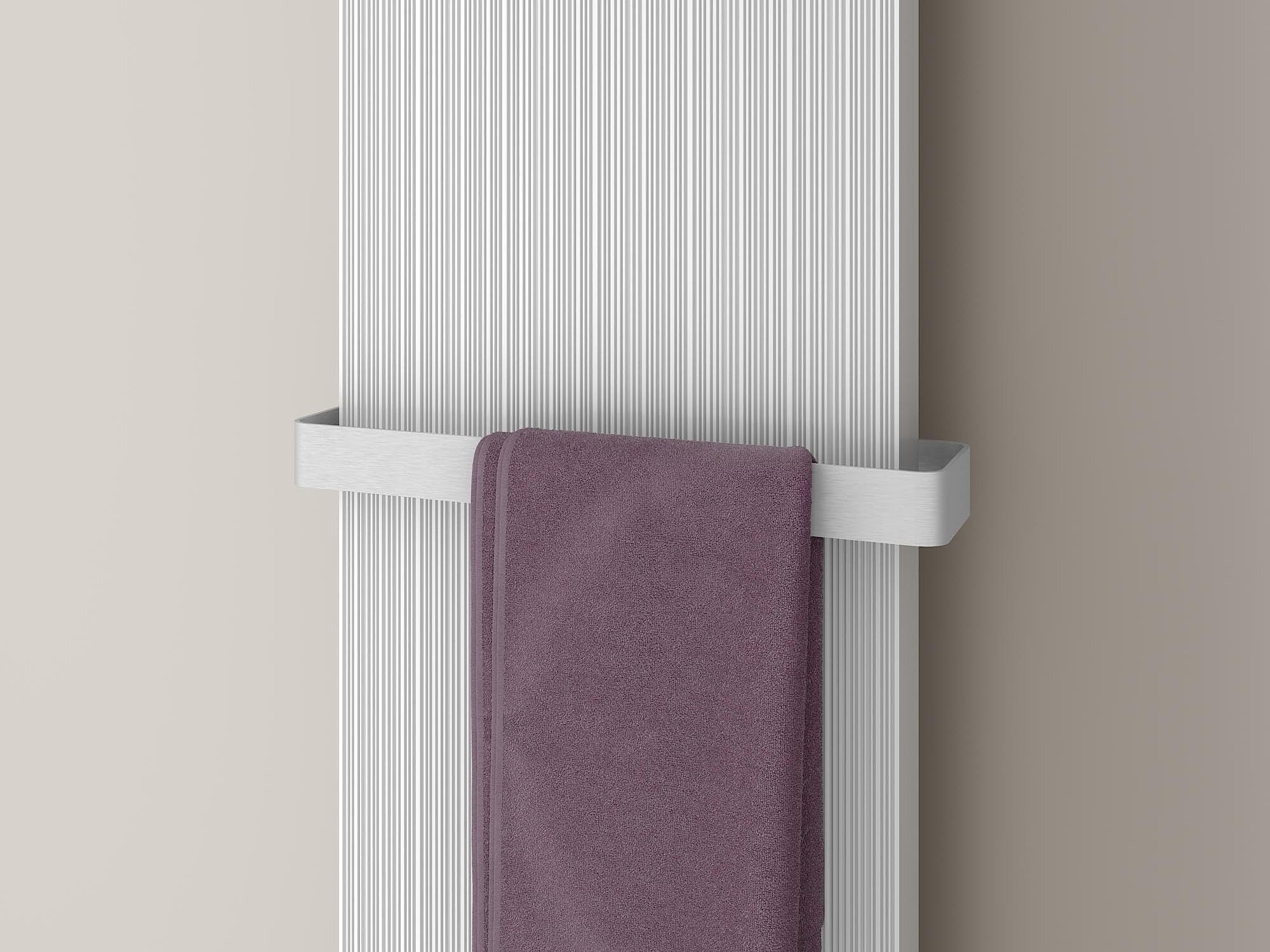 Aluminium towel rail for Kermi Decor-Arte Line designer and bathroom radiators.