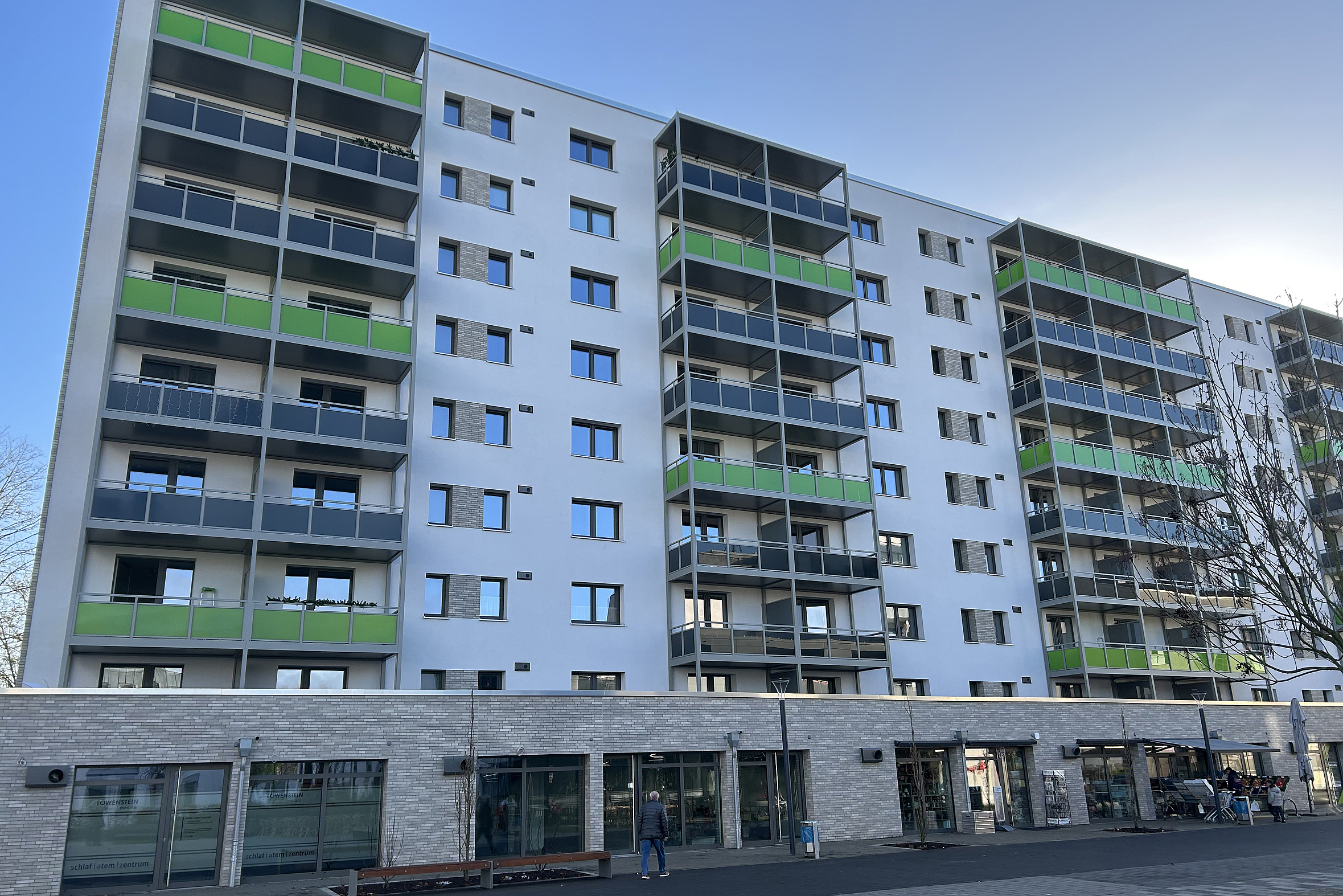 Wohngebäude Königsbergerplatz Leverkusen - Referenz von KERMI