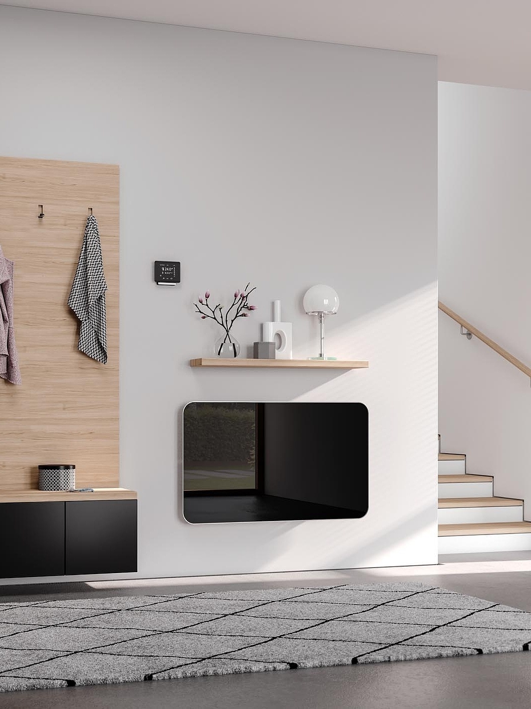 Kermi Elveo designer and bathroom radiators Kermi Elveo designer and bathroom radiators – infrared radiators for all-electric operation.