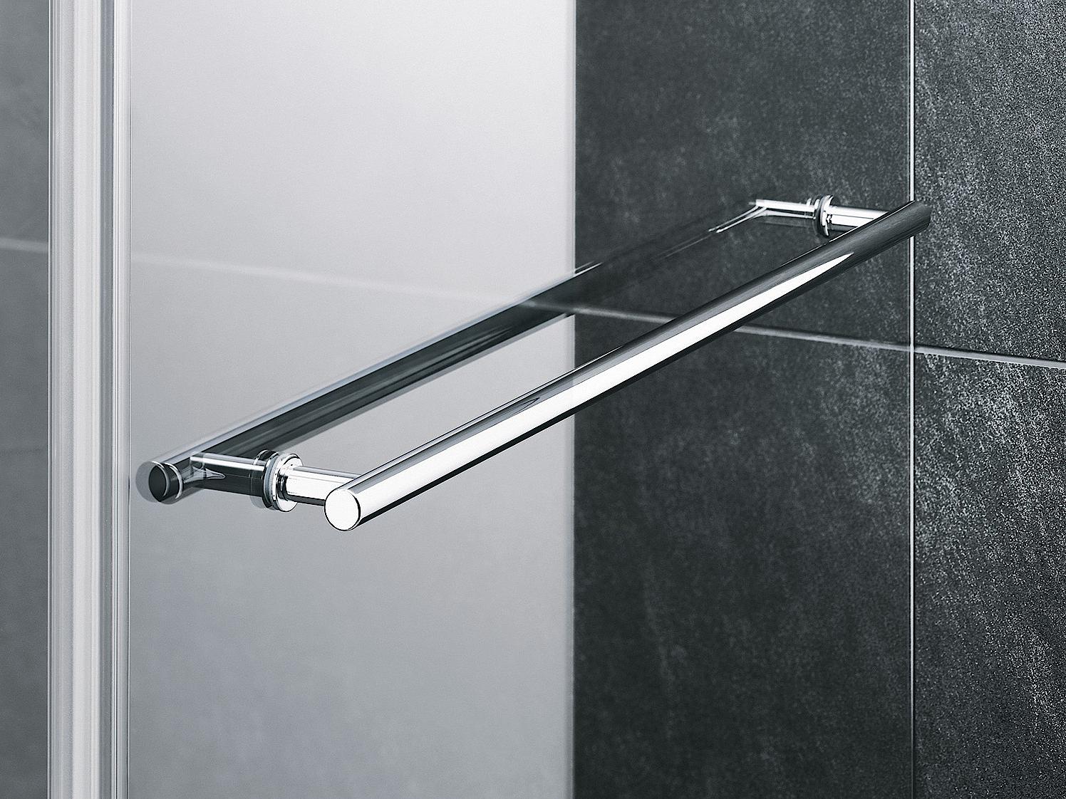 PASA towel rail Kermi shower enclosure, PASA towel rail