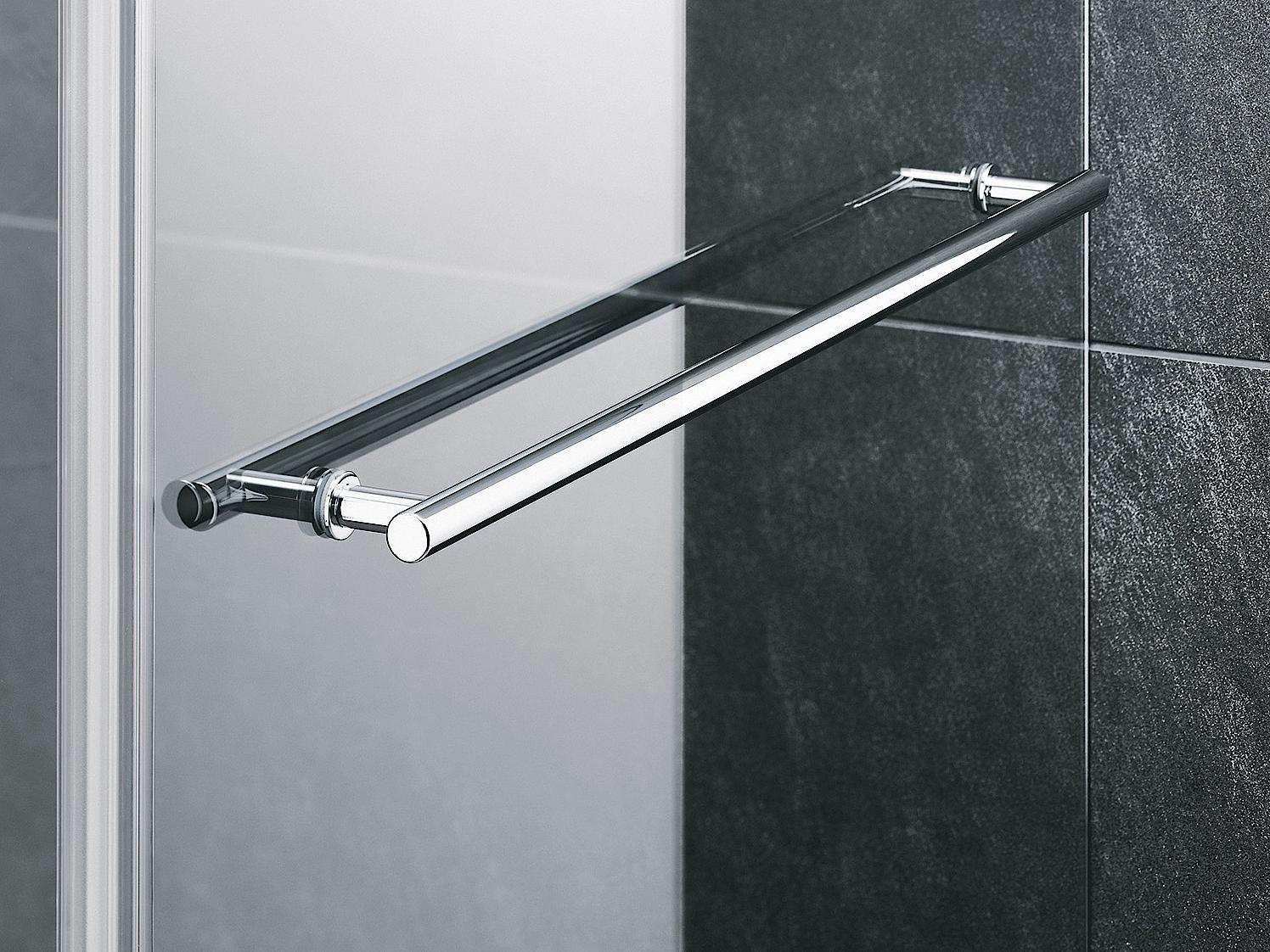 Kermi shower enclosure, PASA towel rail