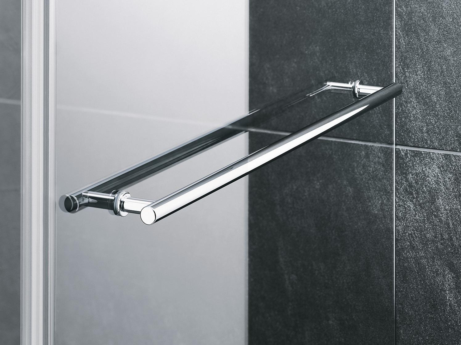 PASA towel rail Kermi shower enclosure, PASA towel rail