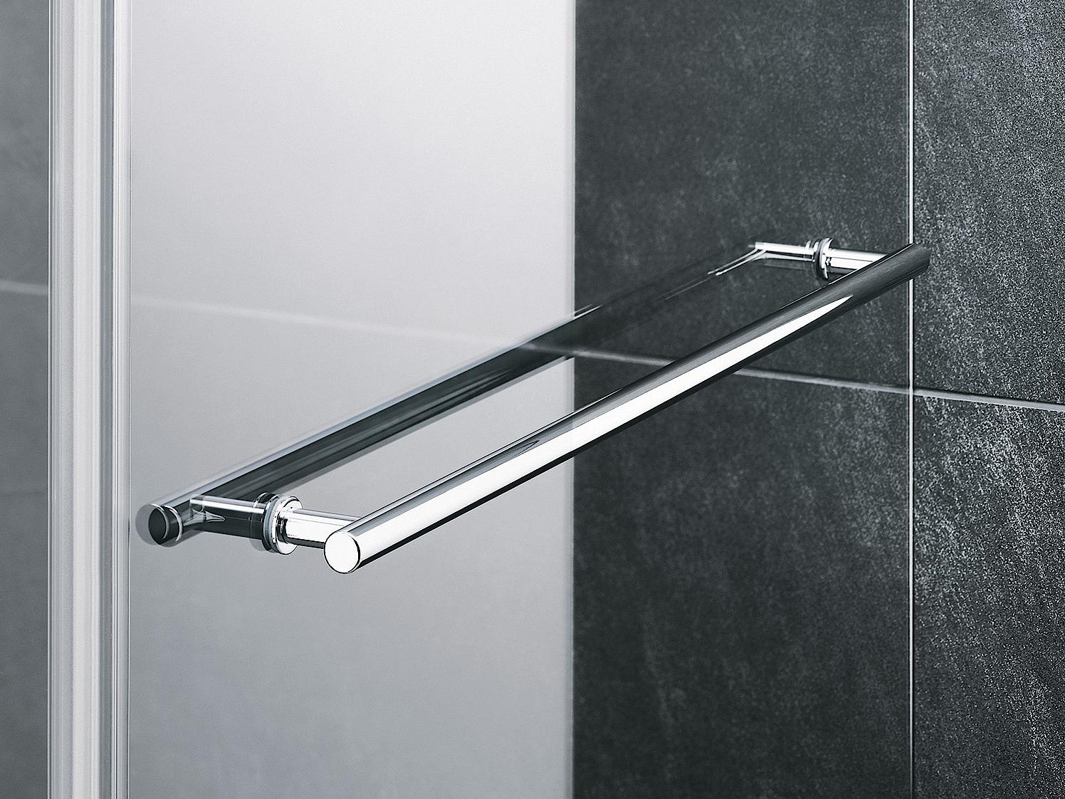 Kermi shower enclosure, PASA towel rail