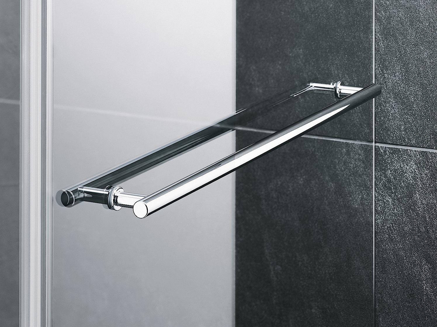 Kermi shower enclosure, PASA towel rail