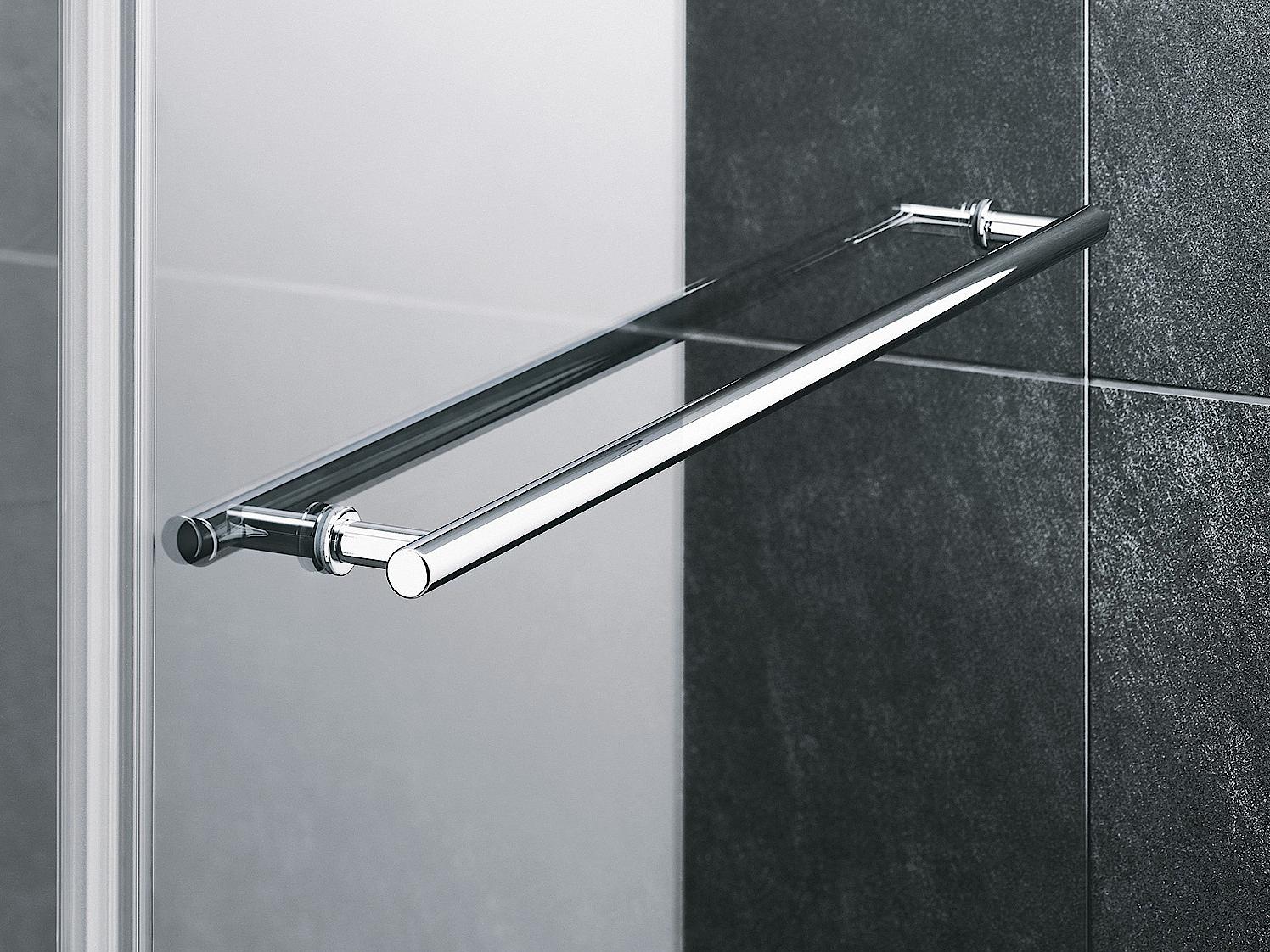 Kermi shower enclosure, PASA towel rail