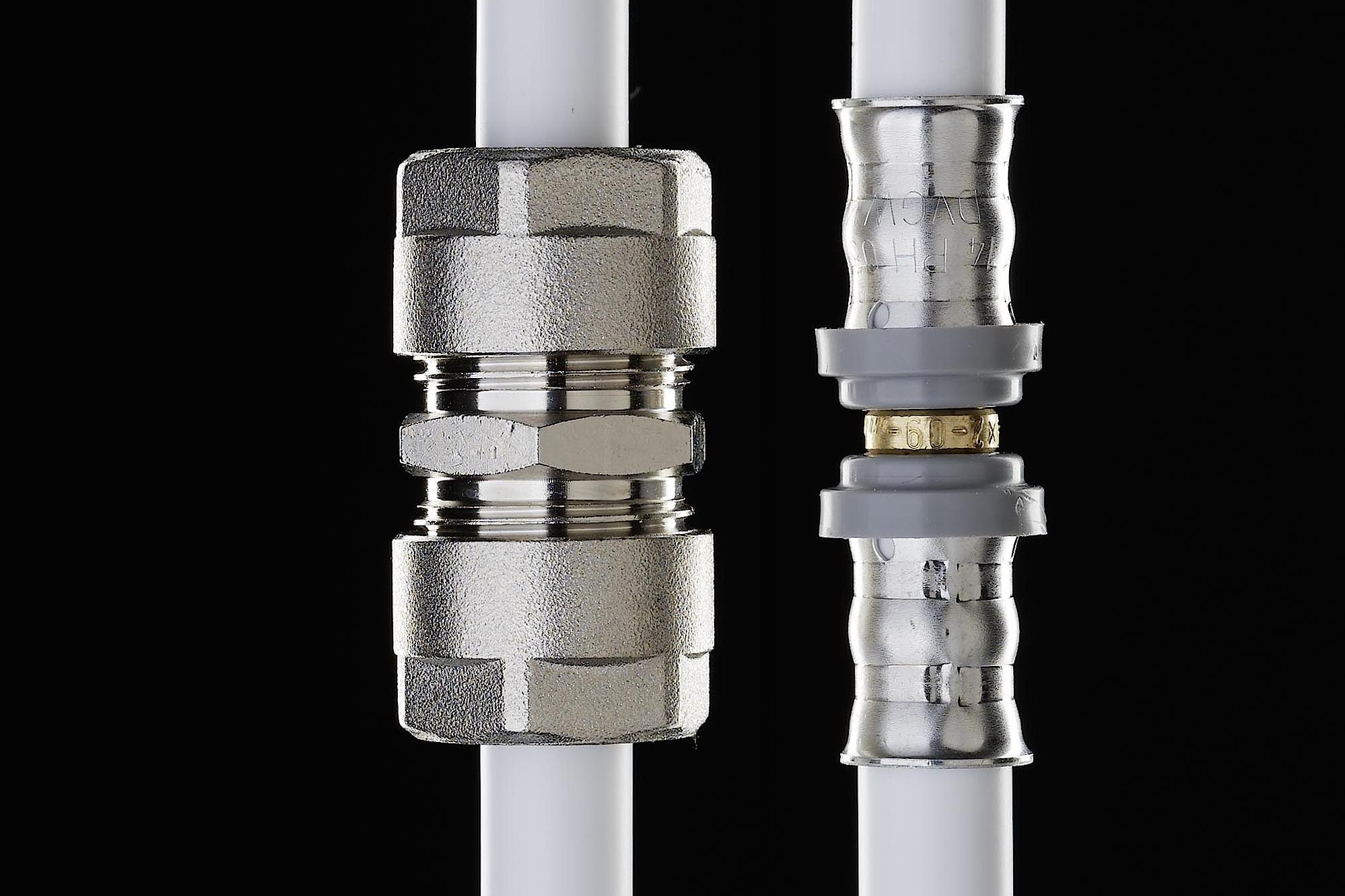 Kermi x-net 5-Schicht-PE-Xc Rohr und Rohrverbinder nach DIN 4726 und DIN EN ISO 15875 geprüft.