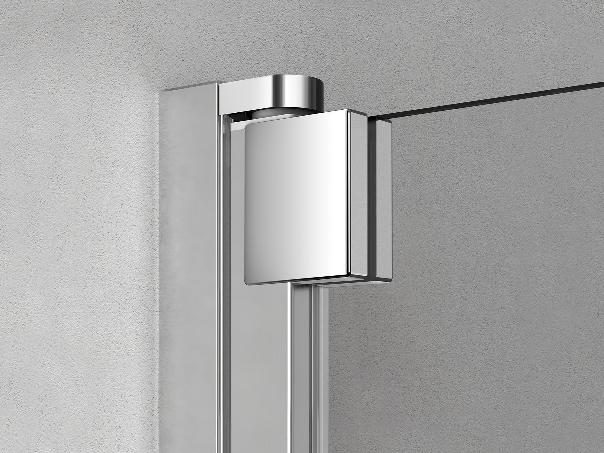 Kermi profile shower enclosure, RAYA profile hinge