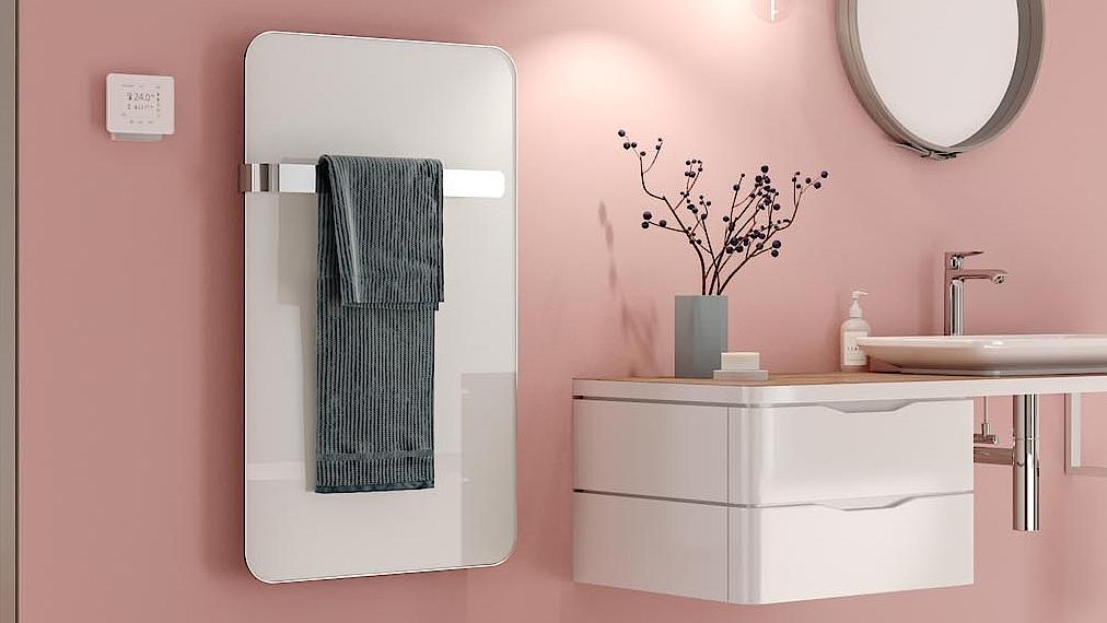 Kermi Elveo designer and bathroom radiators – ideal for buildings without a central heating system.