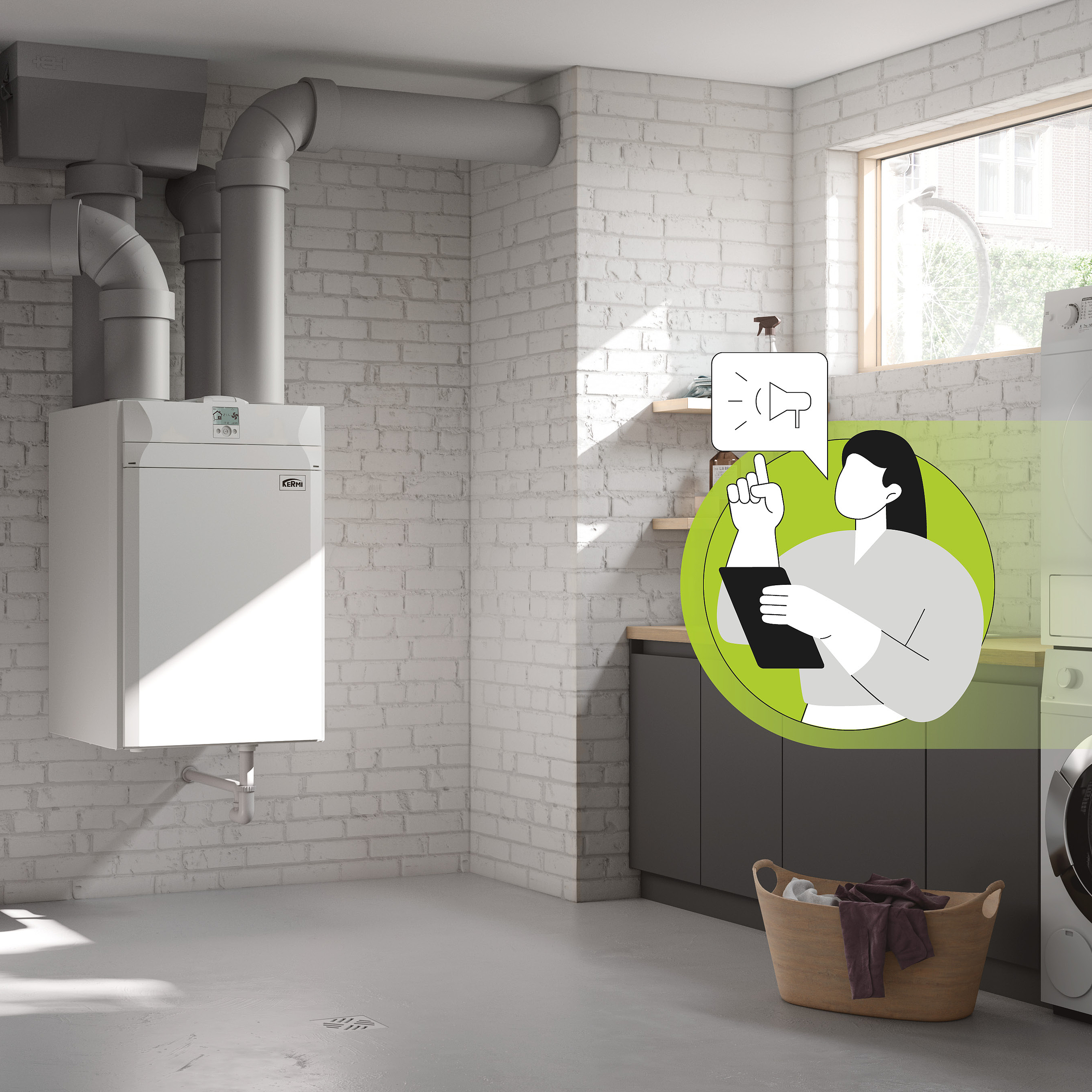 Zentrale Wohnraumlüftung