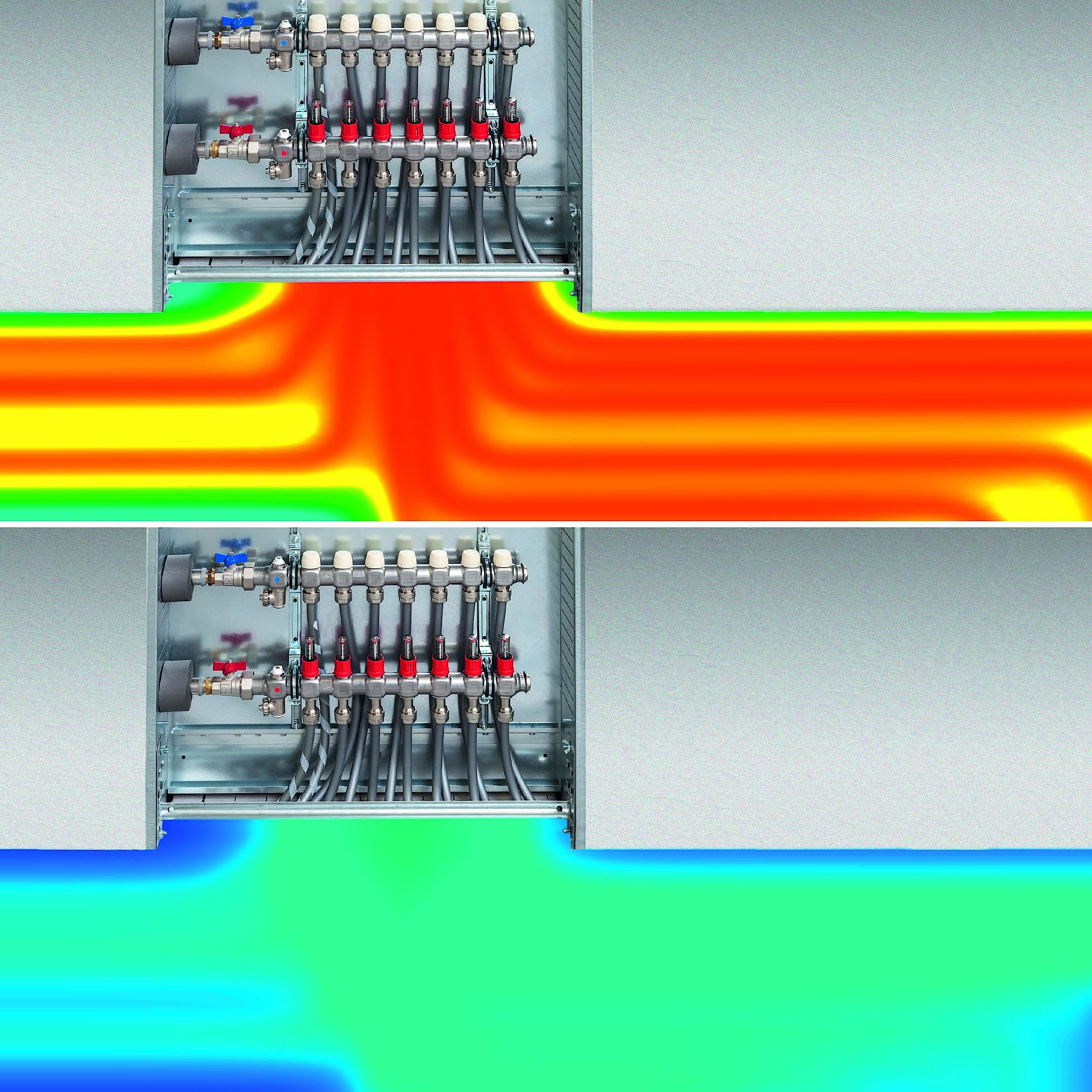 Kermi x-net connect system – two problems, one solution: x-net connect systems.