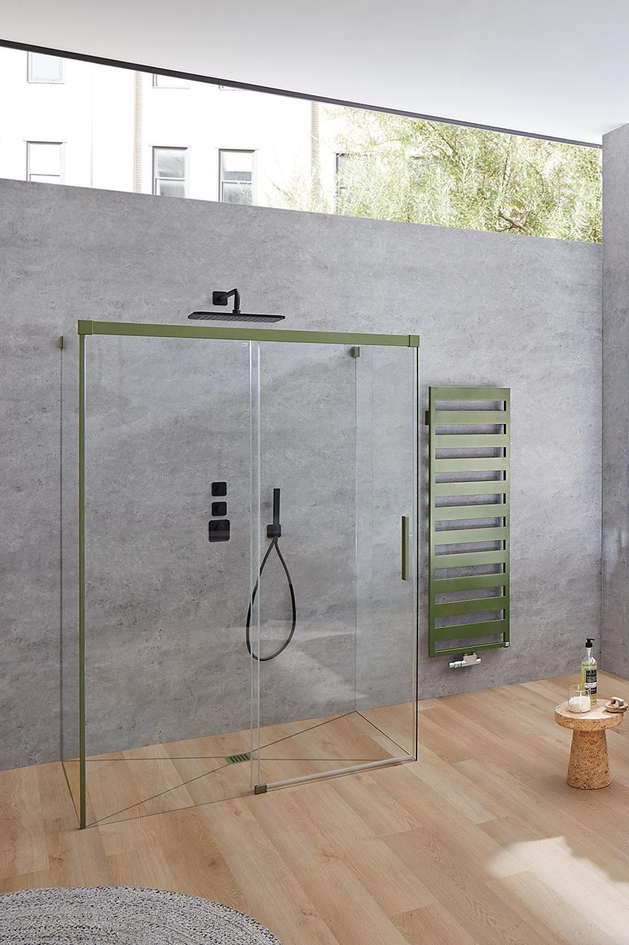 Ispirazione bagno Kermi NICA, POINT e CASTEO in Forest