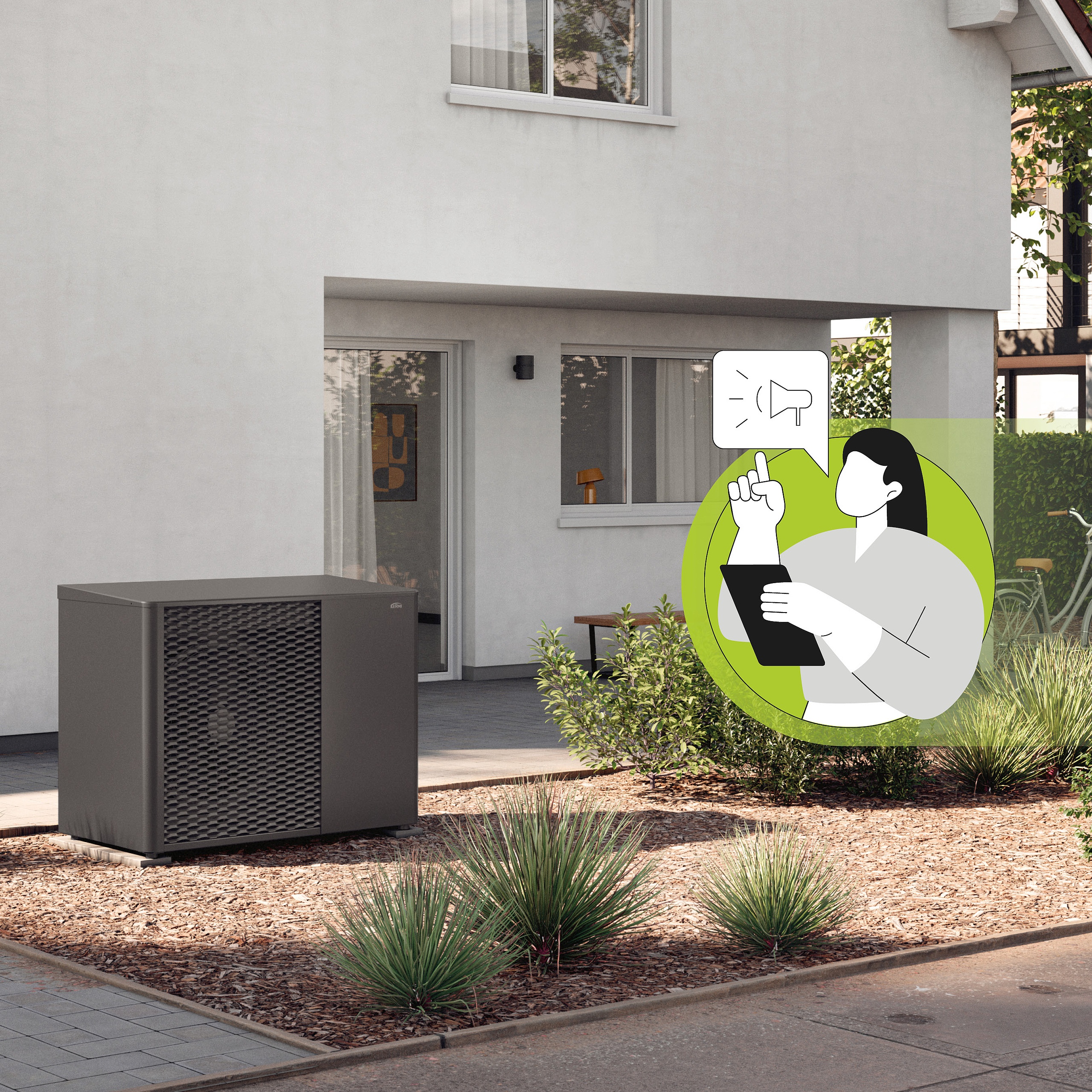 Electricity consumption of heat pumps